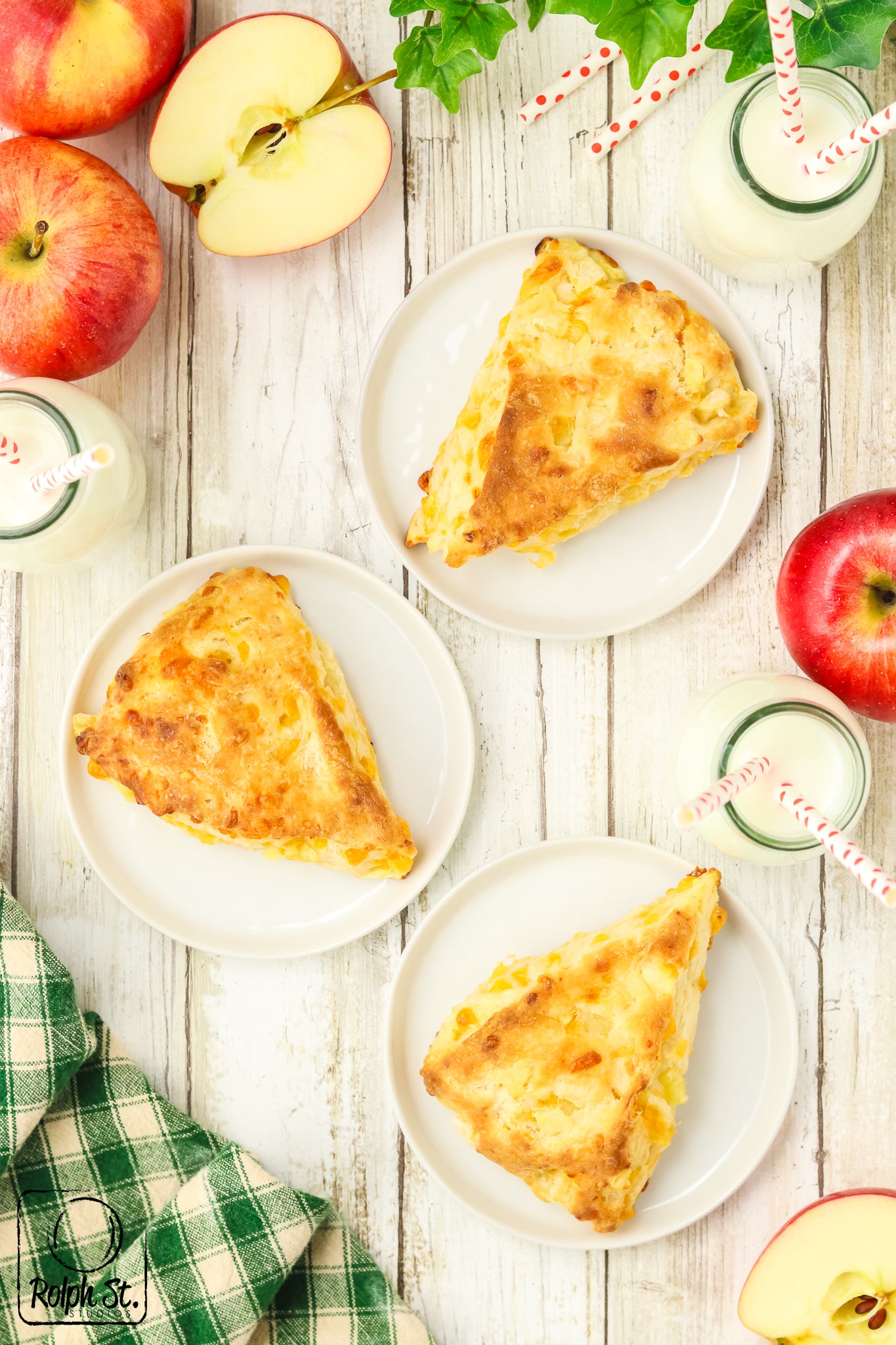 Exclusive Apple Cheddar Scones