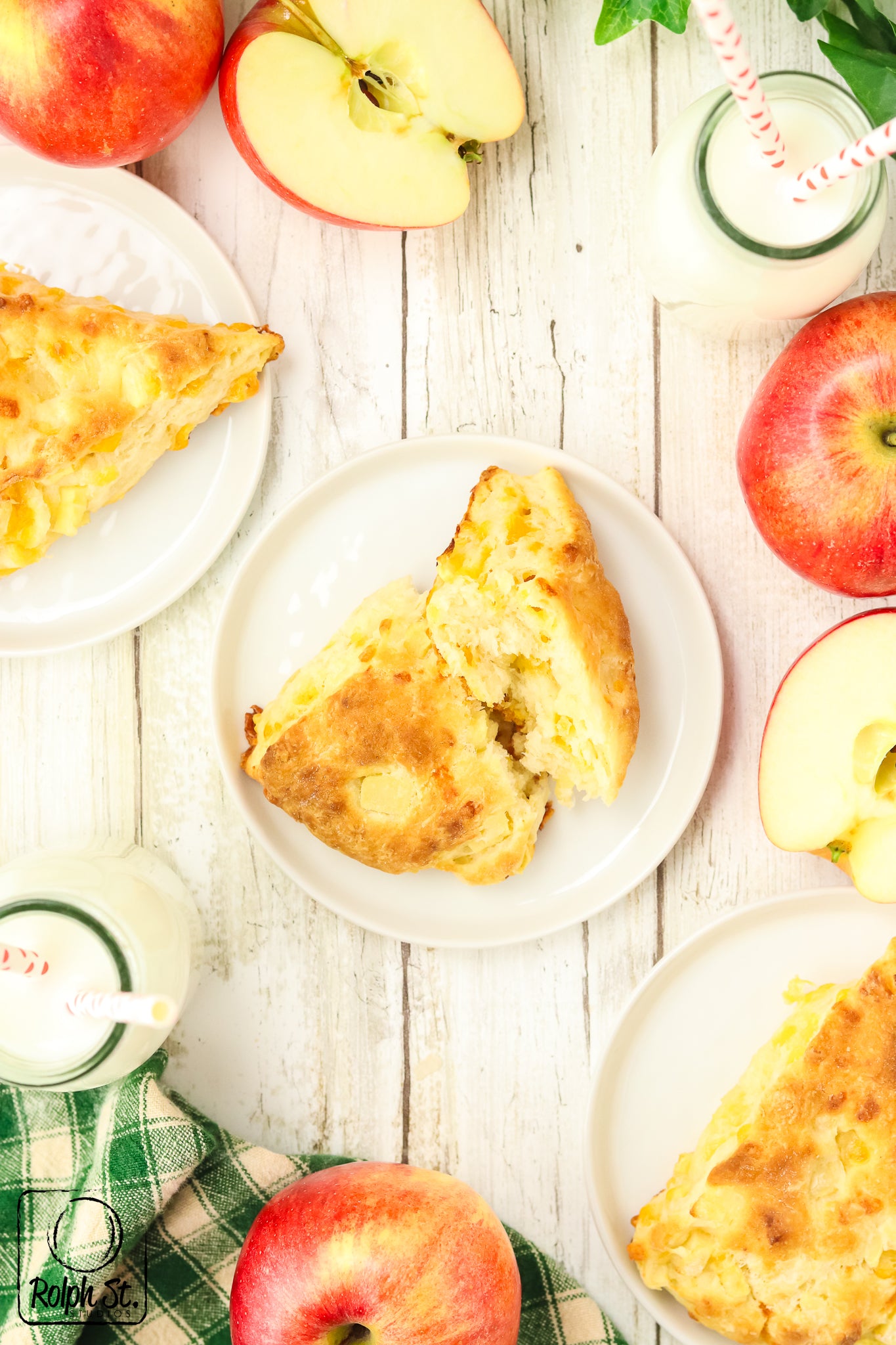 Exclusive Apple Cheddar Scones