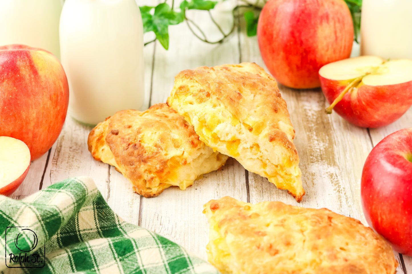 Exclusive Apple Cheddar Scones