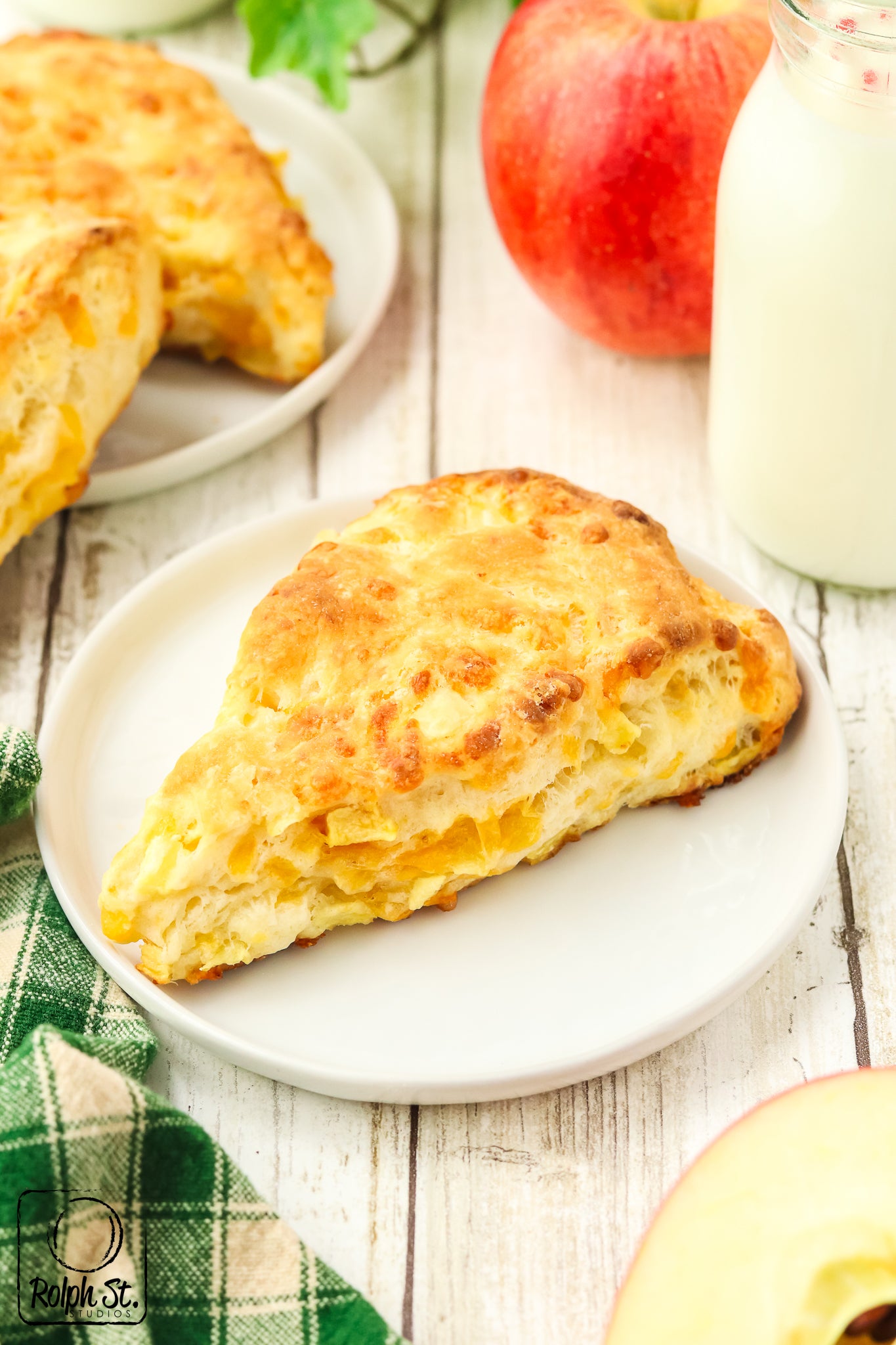 Exclusive Apple Cheddar Scones
