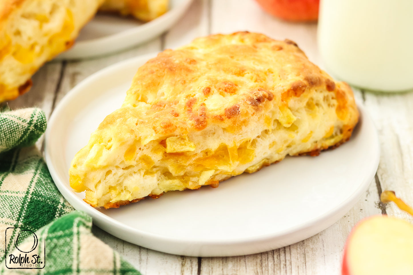 Exclusive Apple Cheddar Scones
