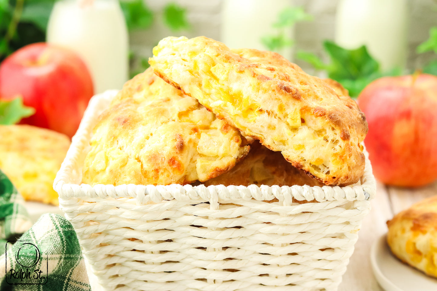 Exclusive Apple Cheddar Scones