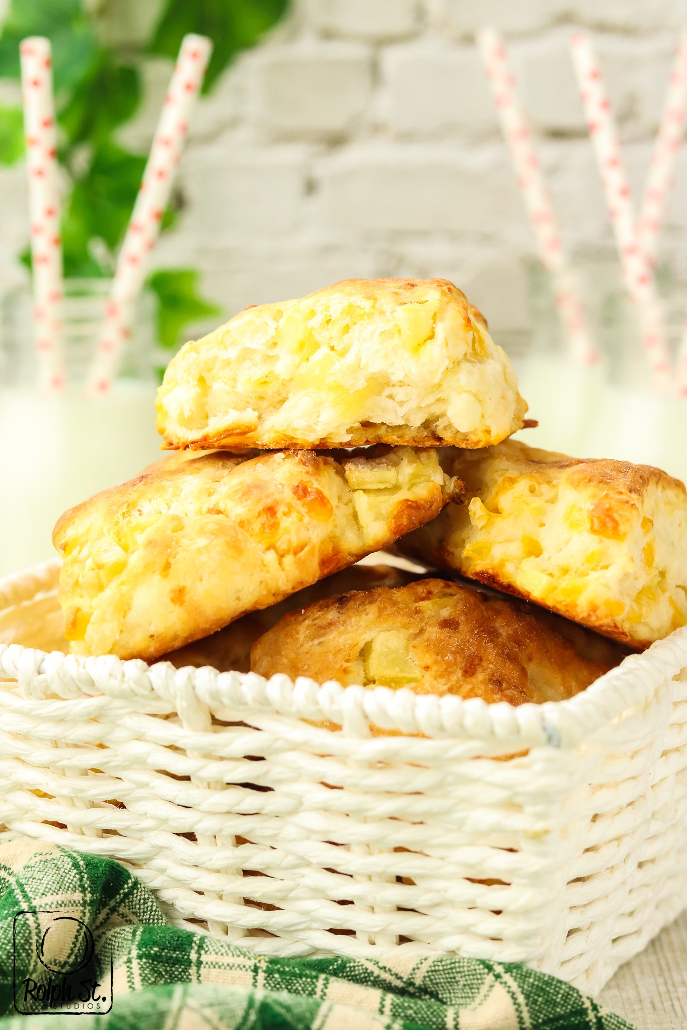 Exclusive Apple Cheddar Scones