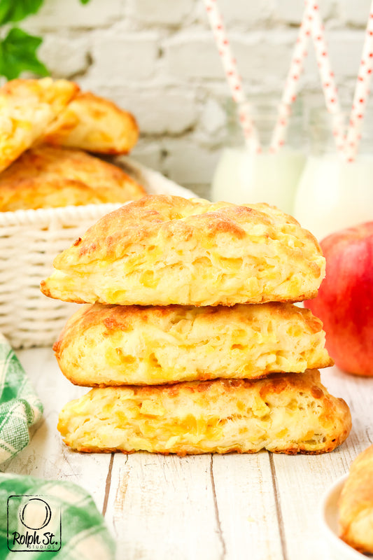 Exclusive Apple Cheddar Scones