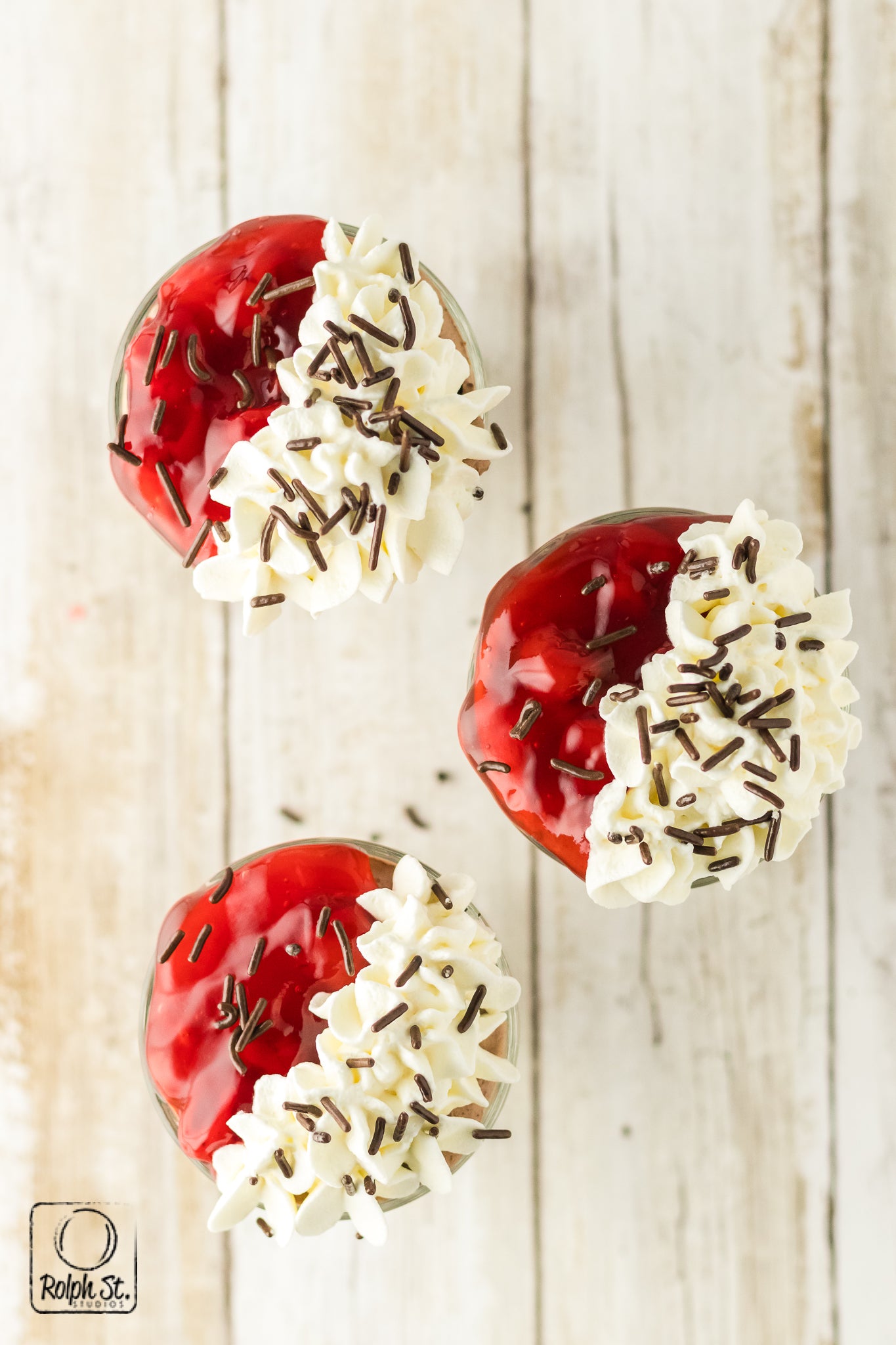 Exclusive Black Forest Cheesecake Jars