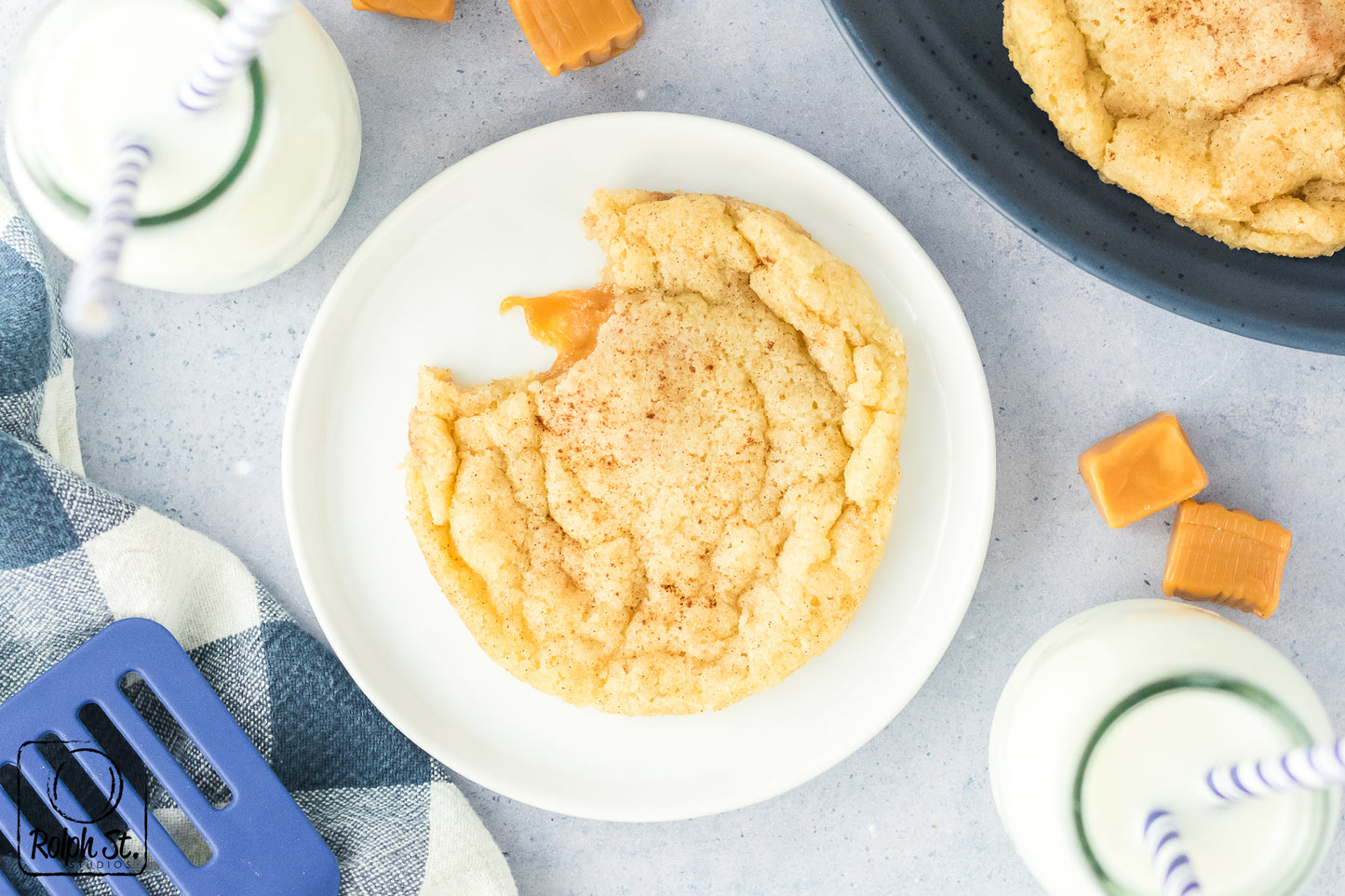 Exclusive Caramel Stuffed Snickerdoodles