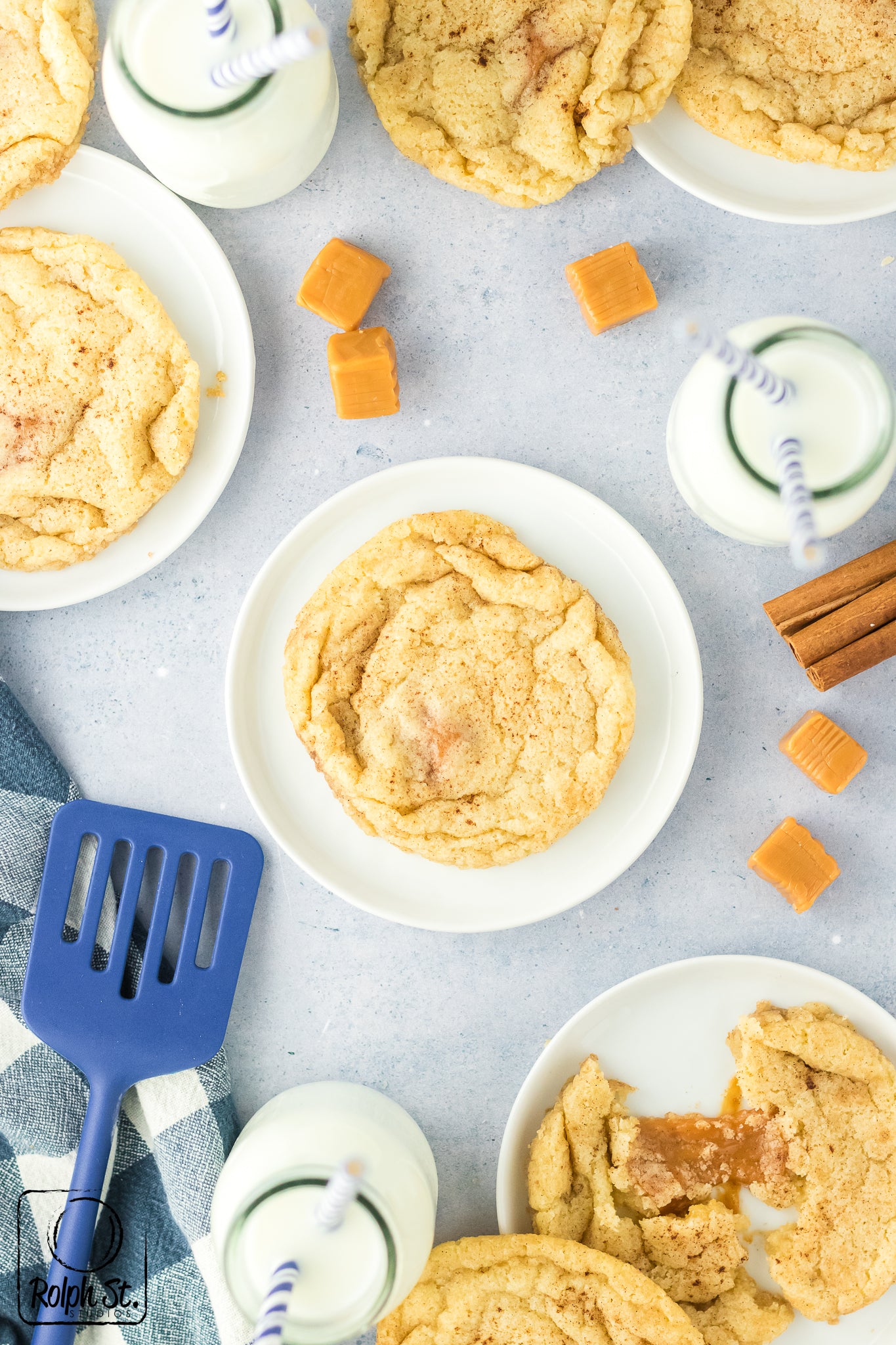 Exclusive Caramel Stuffed Snickerdoodles