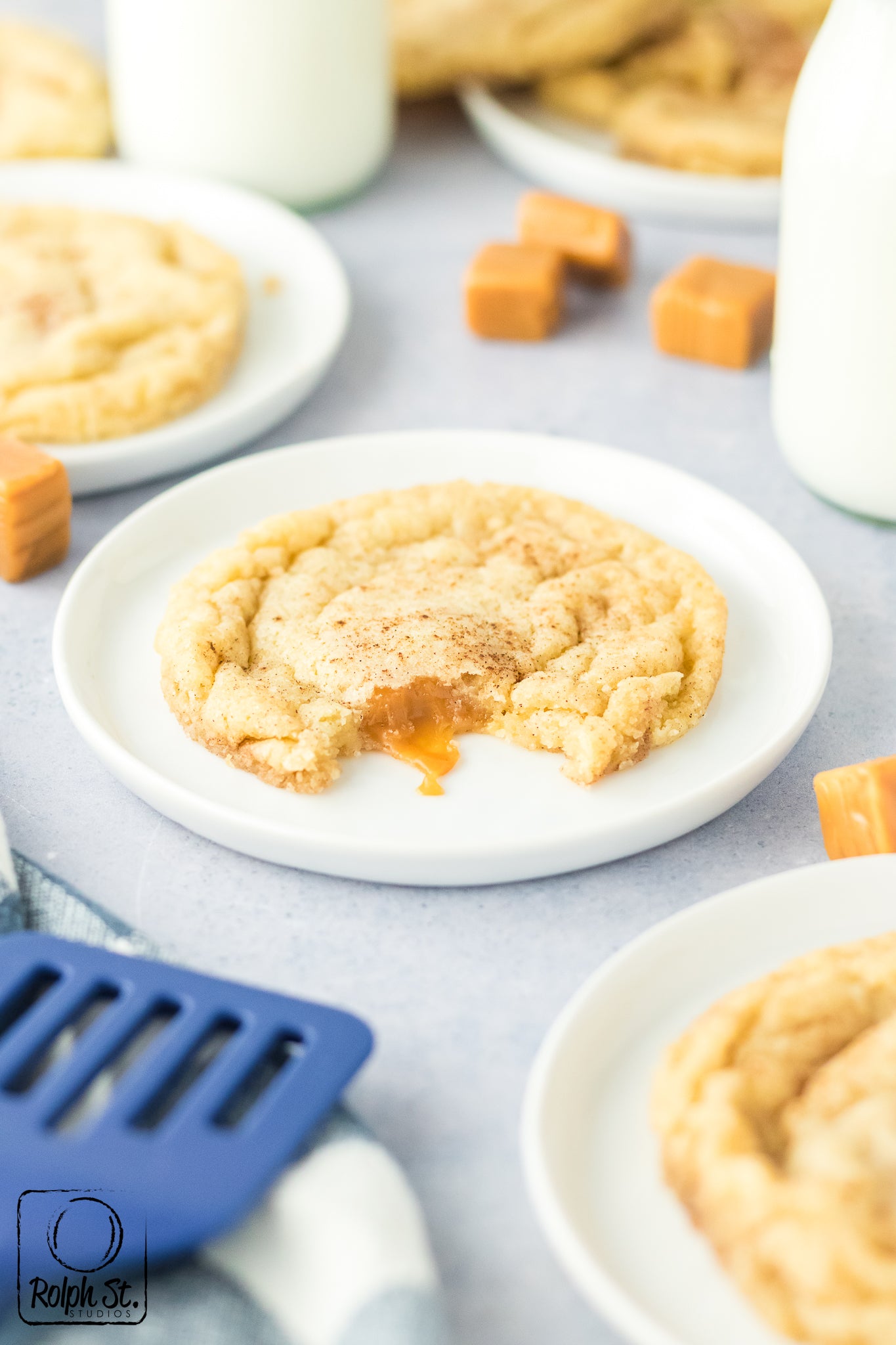 Exclusive Caramel Stuffed Snickerdoodles