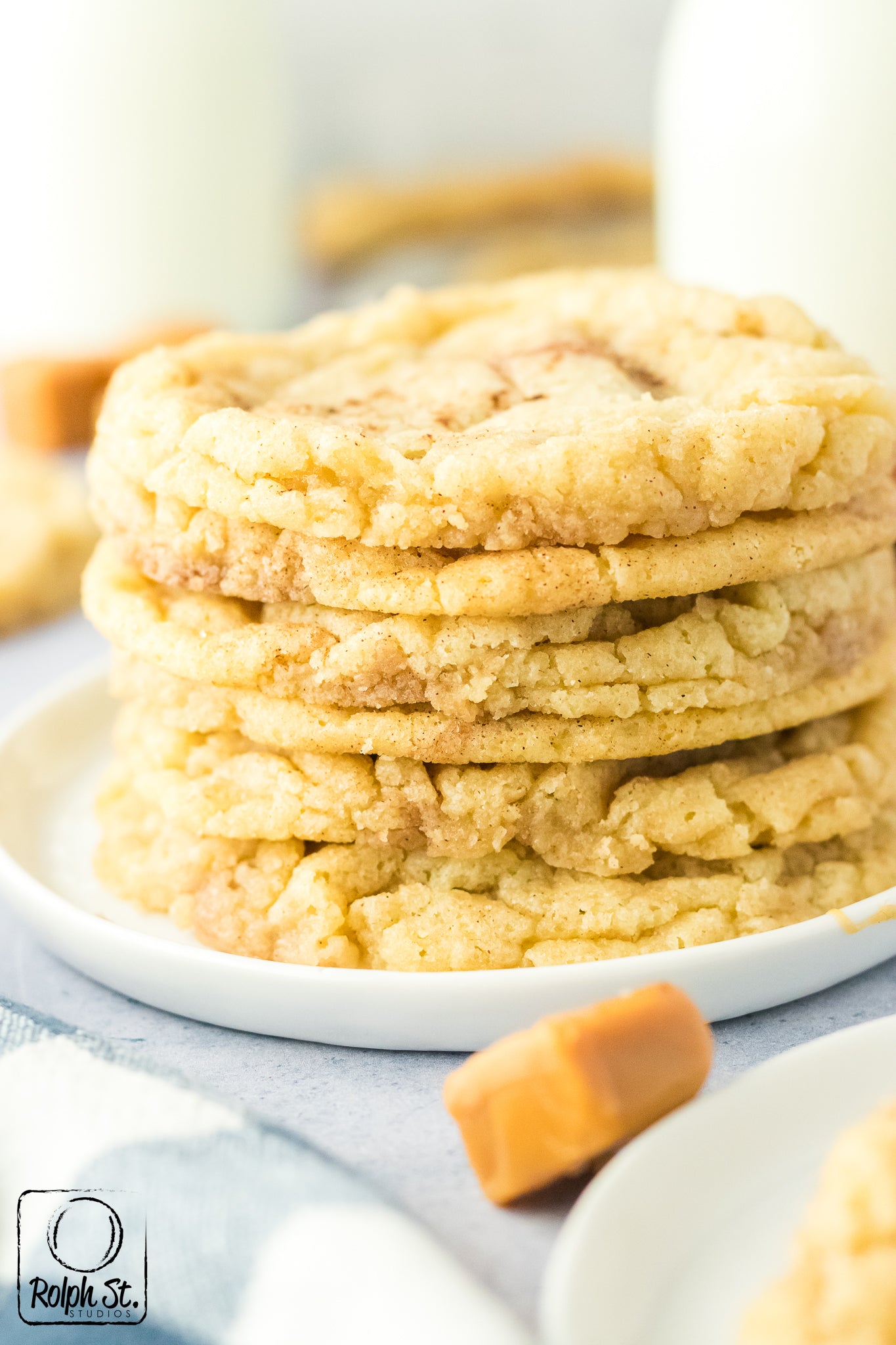 Exclusive Caramel Stuffed Snickerdoodles