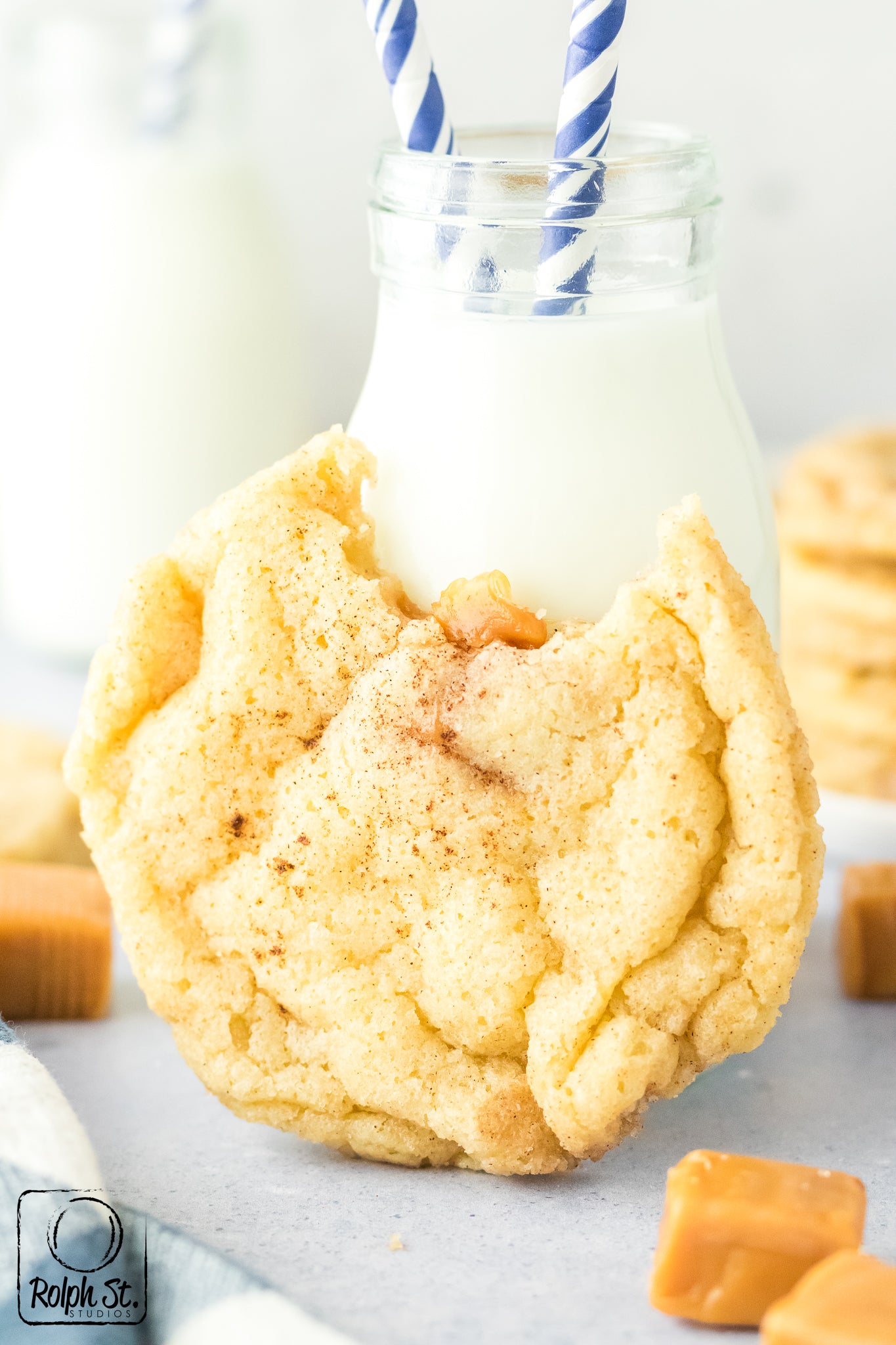 Exclusive Caramel Stuffed Snickerdoodles