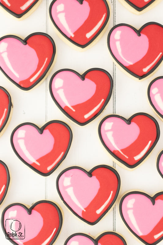 Exclusive Valentine Comic Cookies