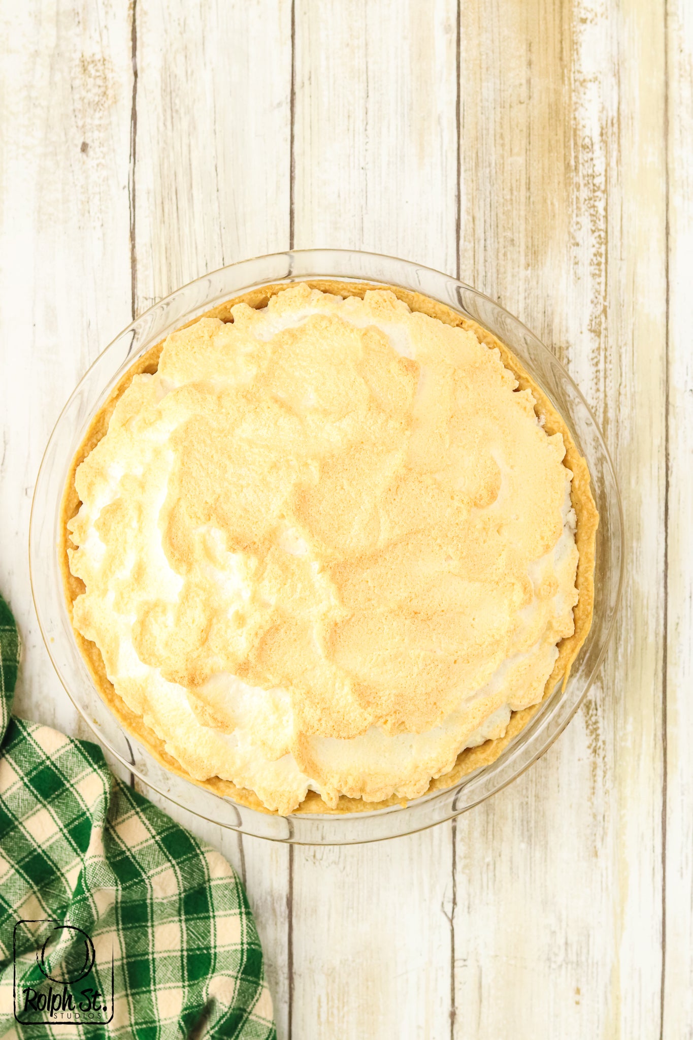 Exclusive Cranberry Meringue Pie