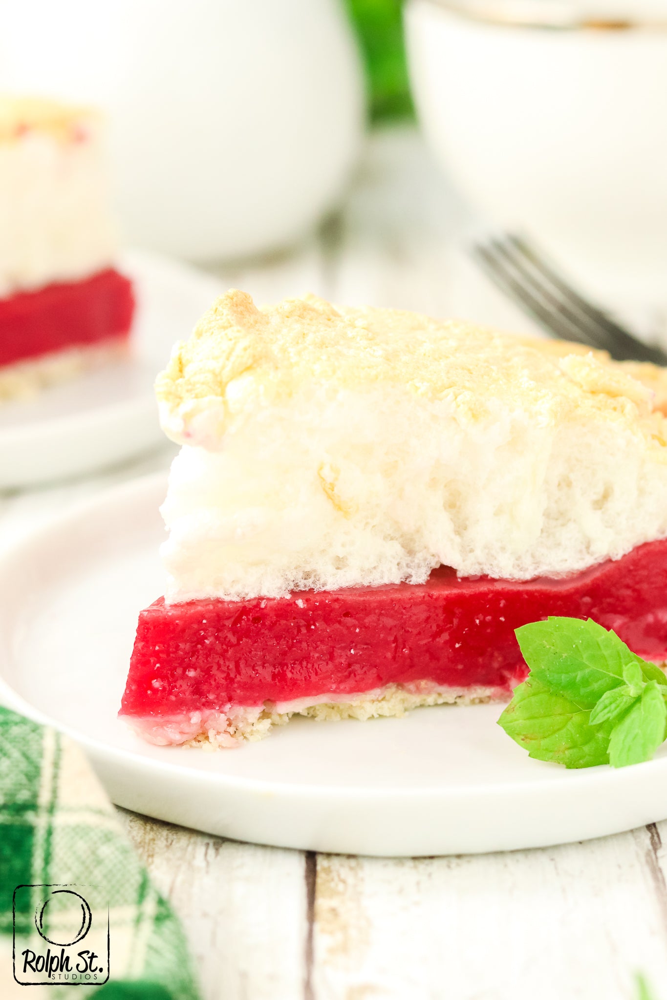 Exclusive Cranberry Meringue Pie