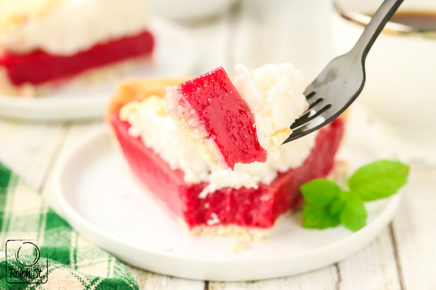 Exclusive Cranberry Meringue Pie