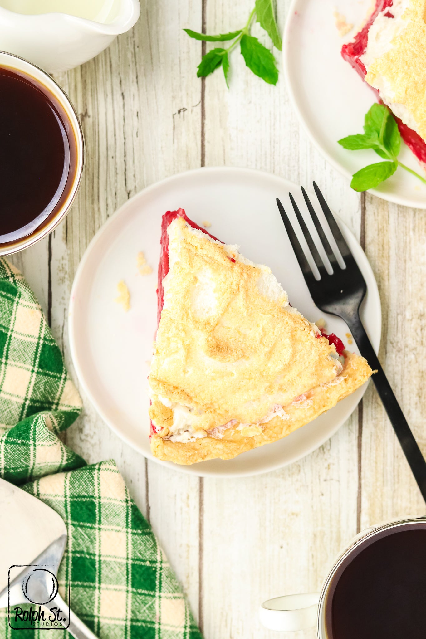 Exclusive Cranberry Meringue Pie