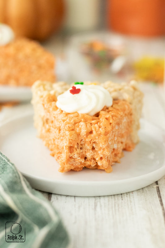 Exclusive Pumpkin Spice Rice Krispie Pie