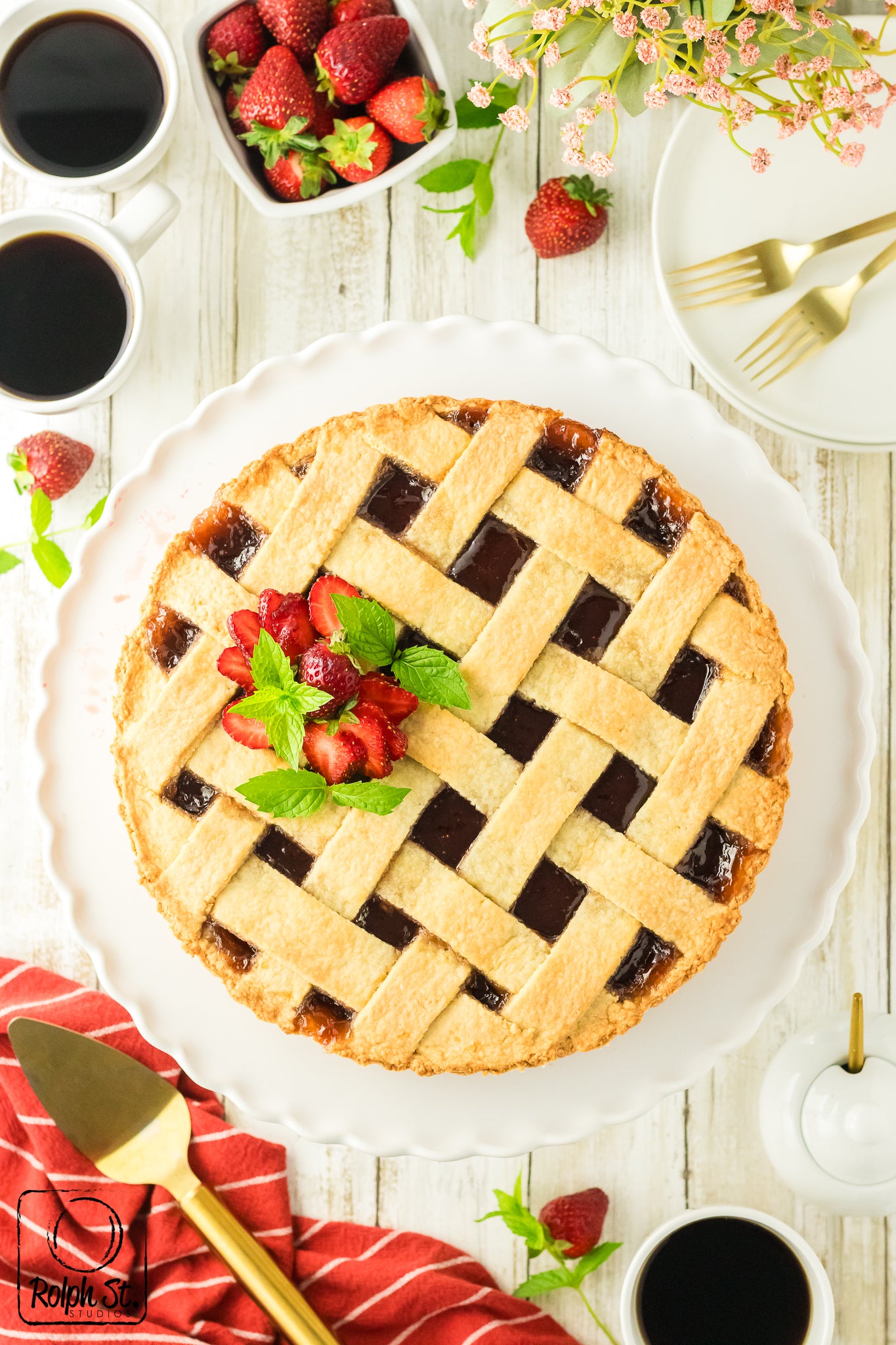 Exclusive Strawberry Crostata