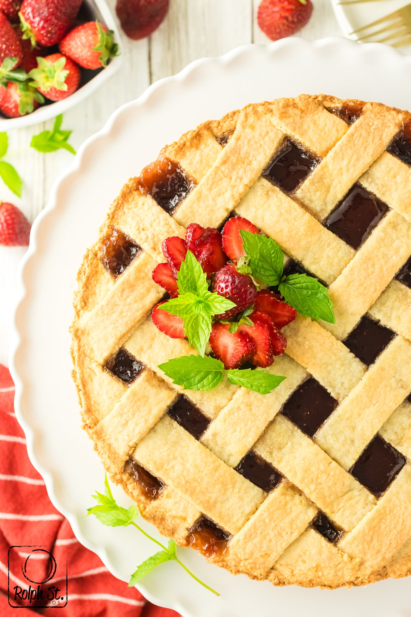 Exclusive Strawberry Crostata