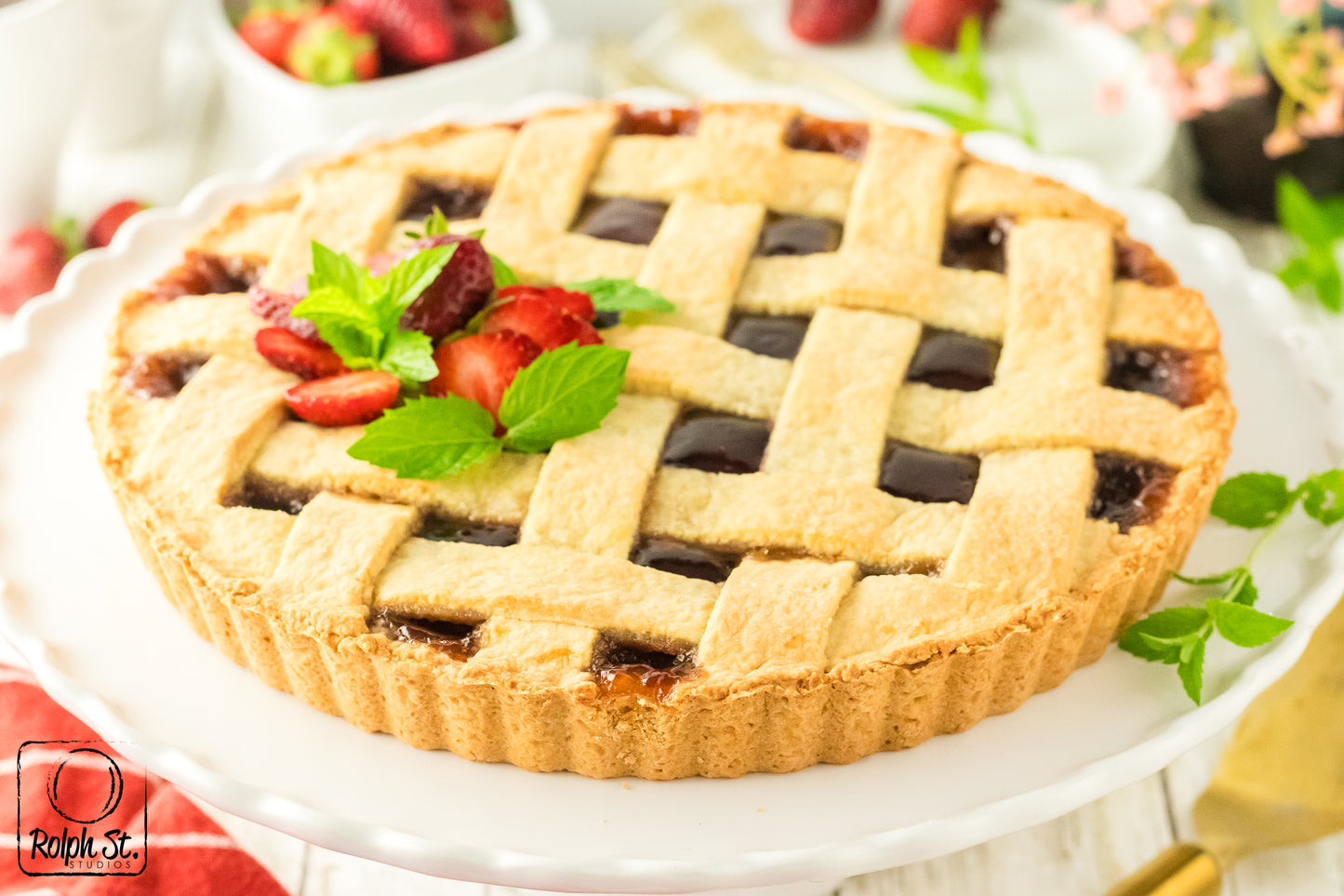 Exclusive Strawberry Crostata