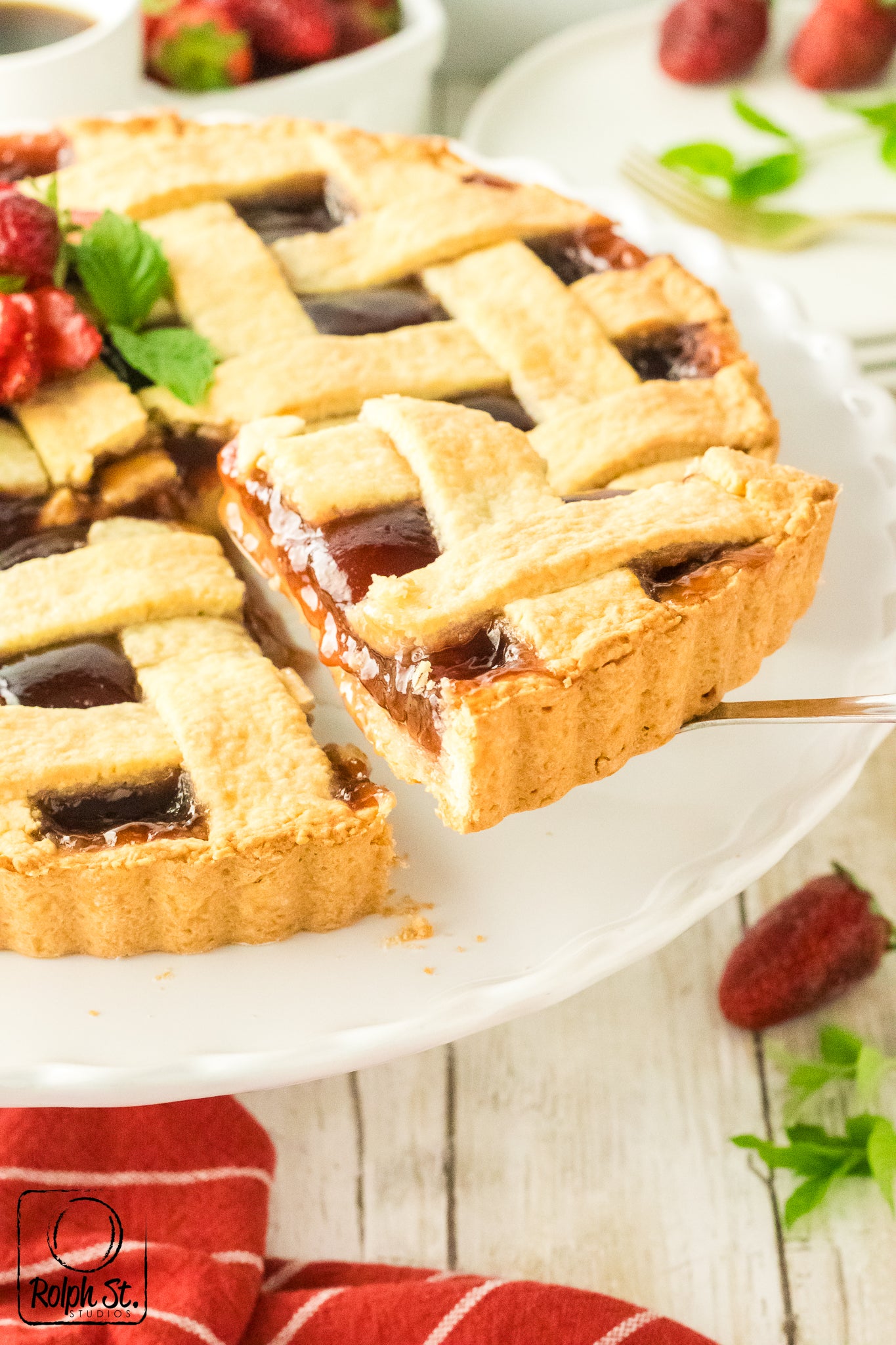 Exclusive Strawberry Crostata