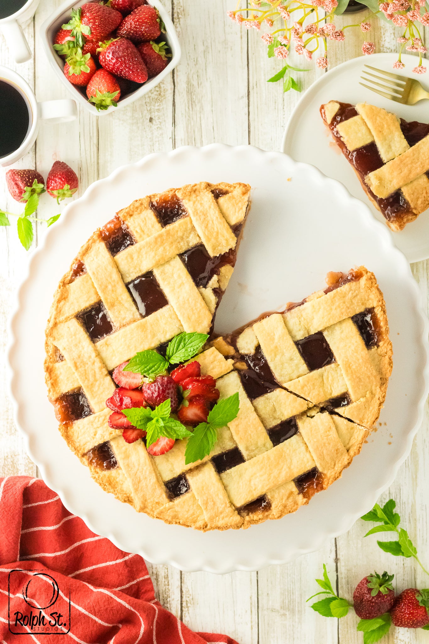 Exclusive Strawberry Crostata