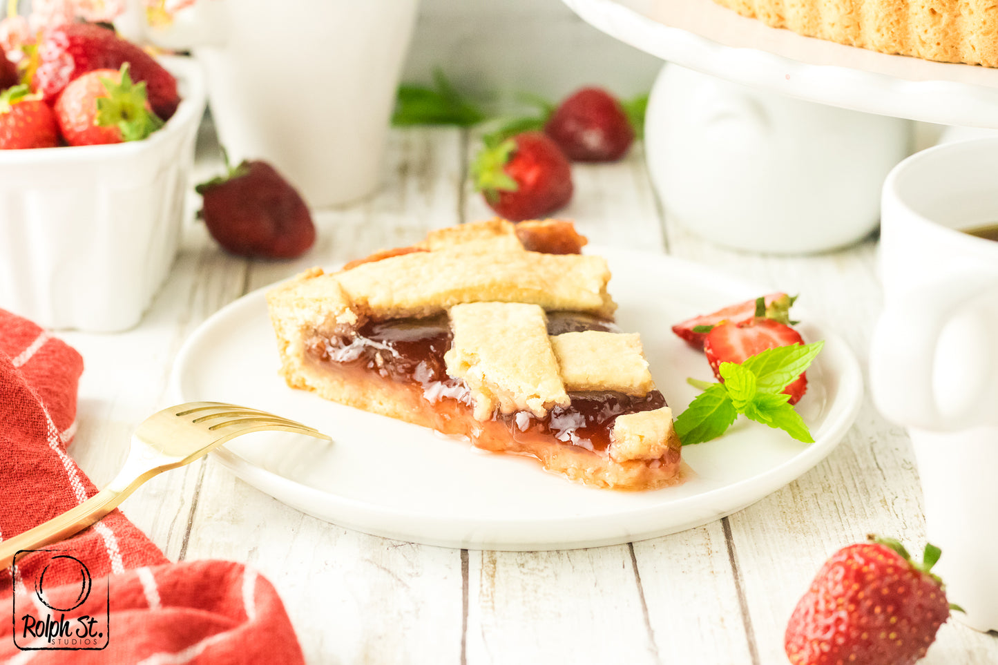 Exclusive Strawberry Crostata