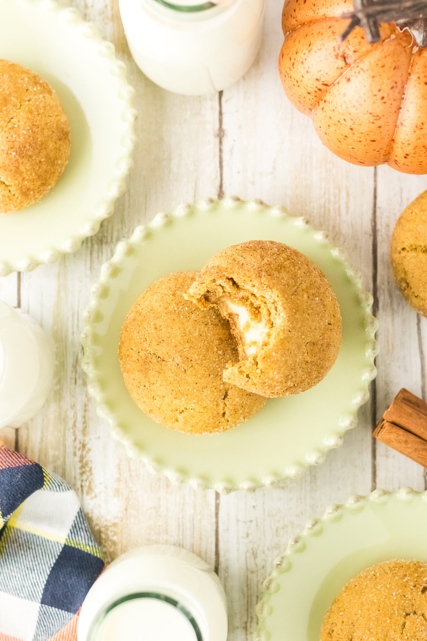 Exclusive Pumpkin Cheesecake Cookies