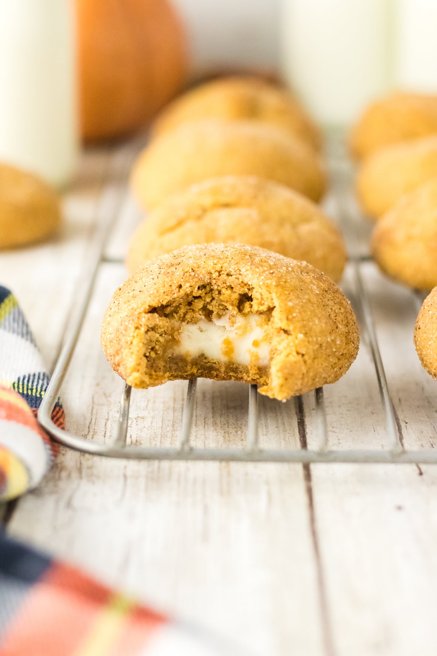 Exclusive Pumpkin Cheesecake Cookies