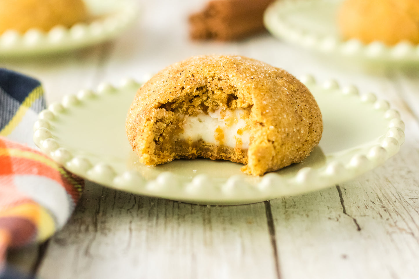 Exclusive Pumpkin Cheesecake Cookies
