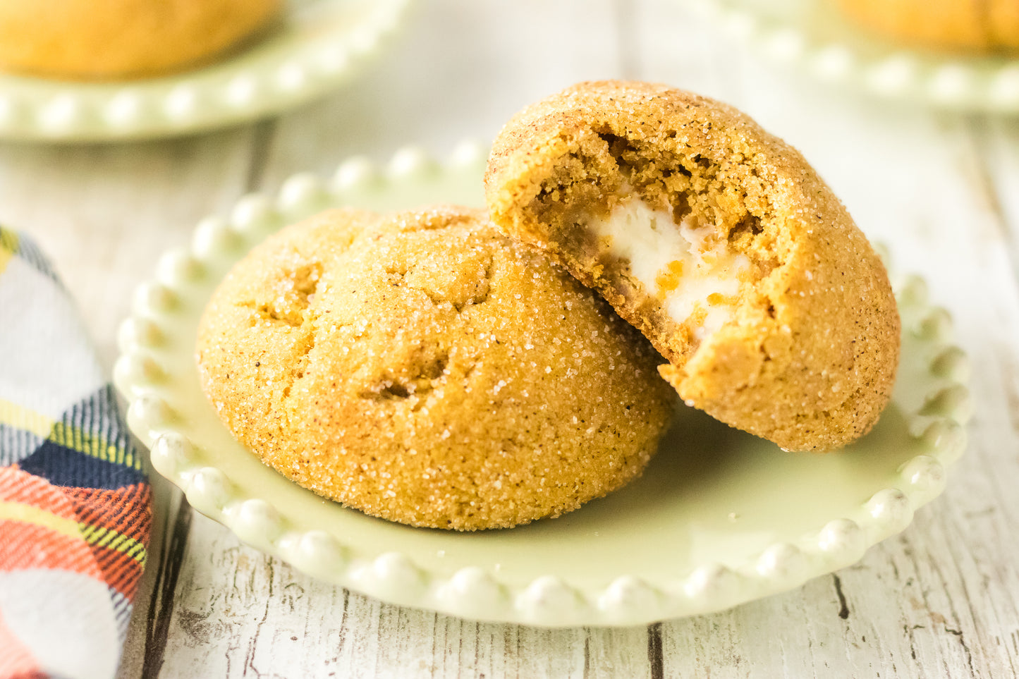 Exclusive Pumpkin Cheesecake Cookies