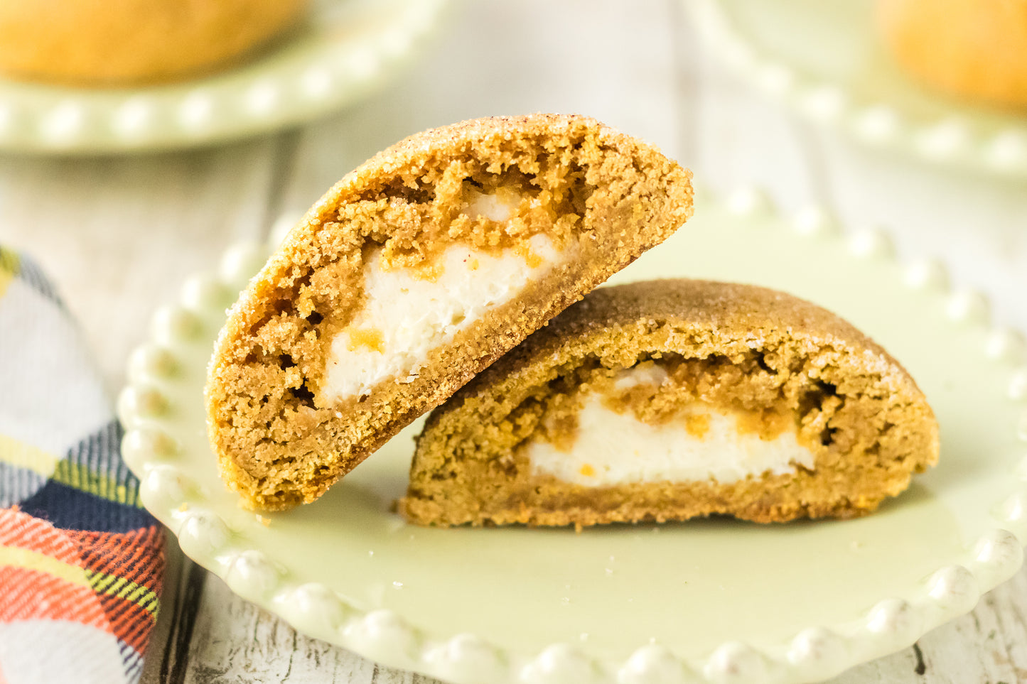 Exclusive Pumpkin Cheesecake Cookies