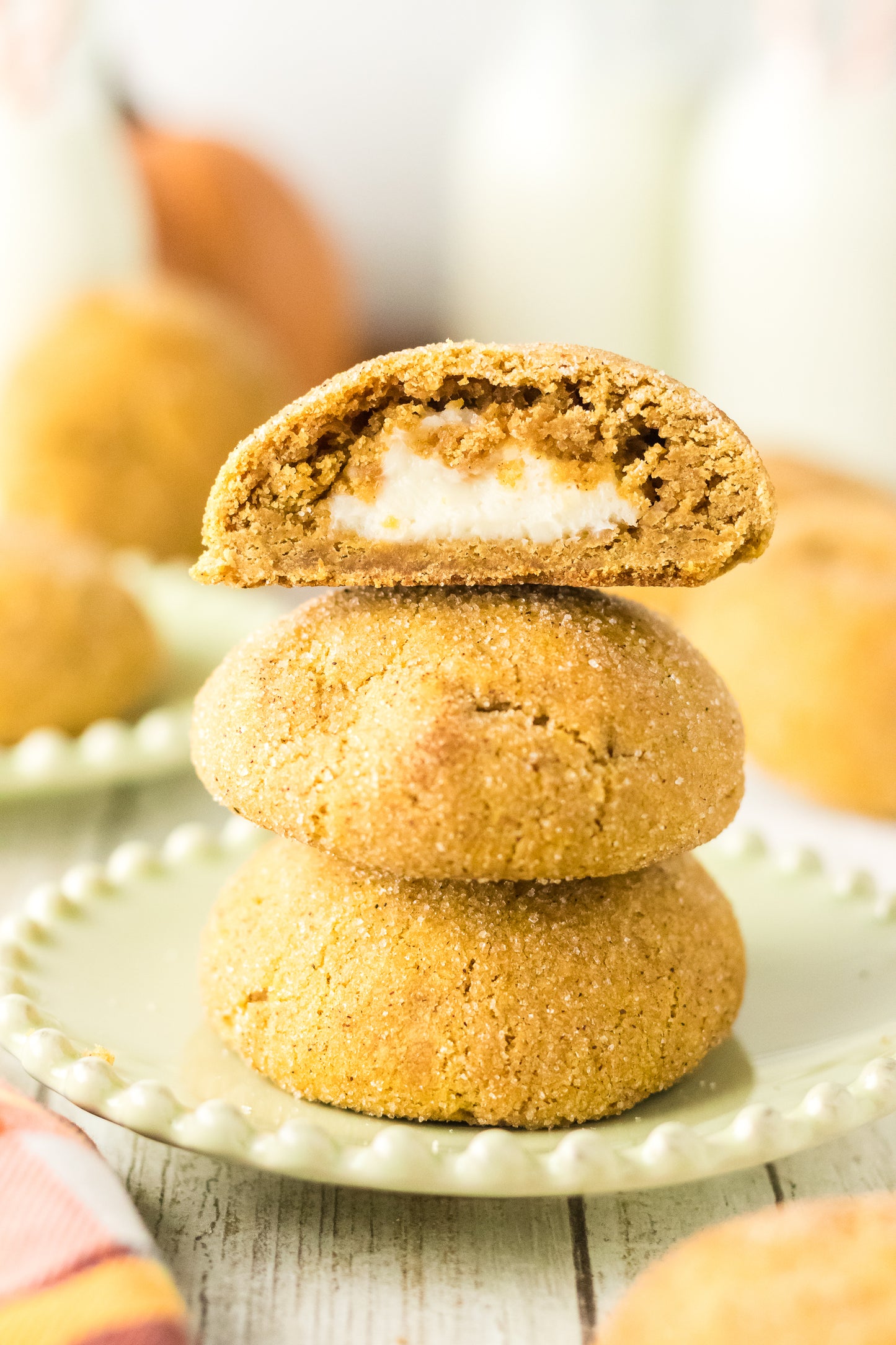 Exclusive Pumpkin Cheesecake Cookies
