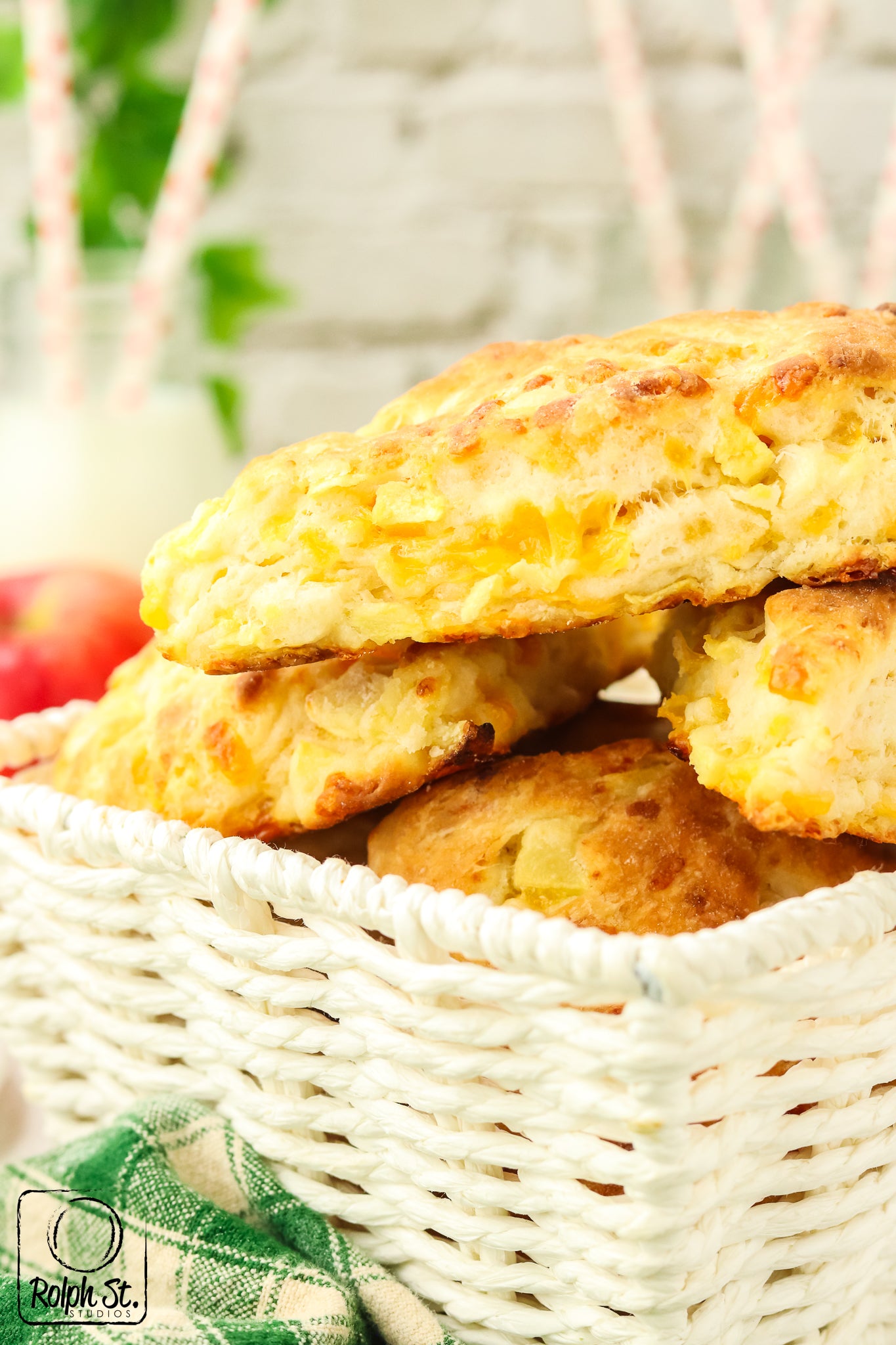 Exclusive Apple Cheddar Scones