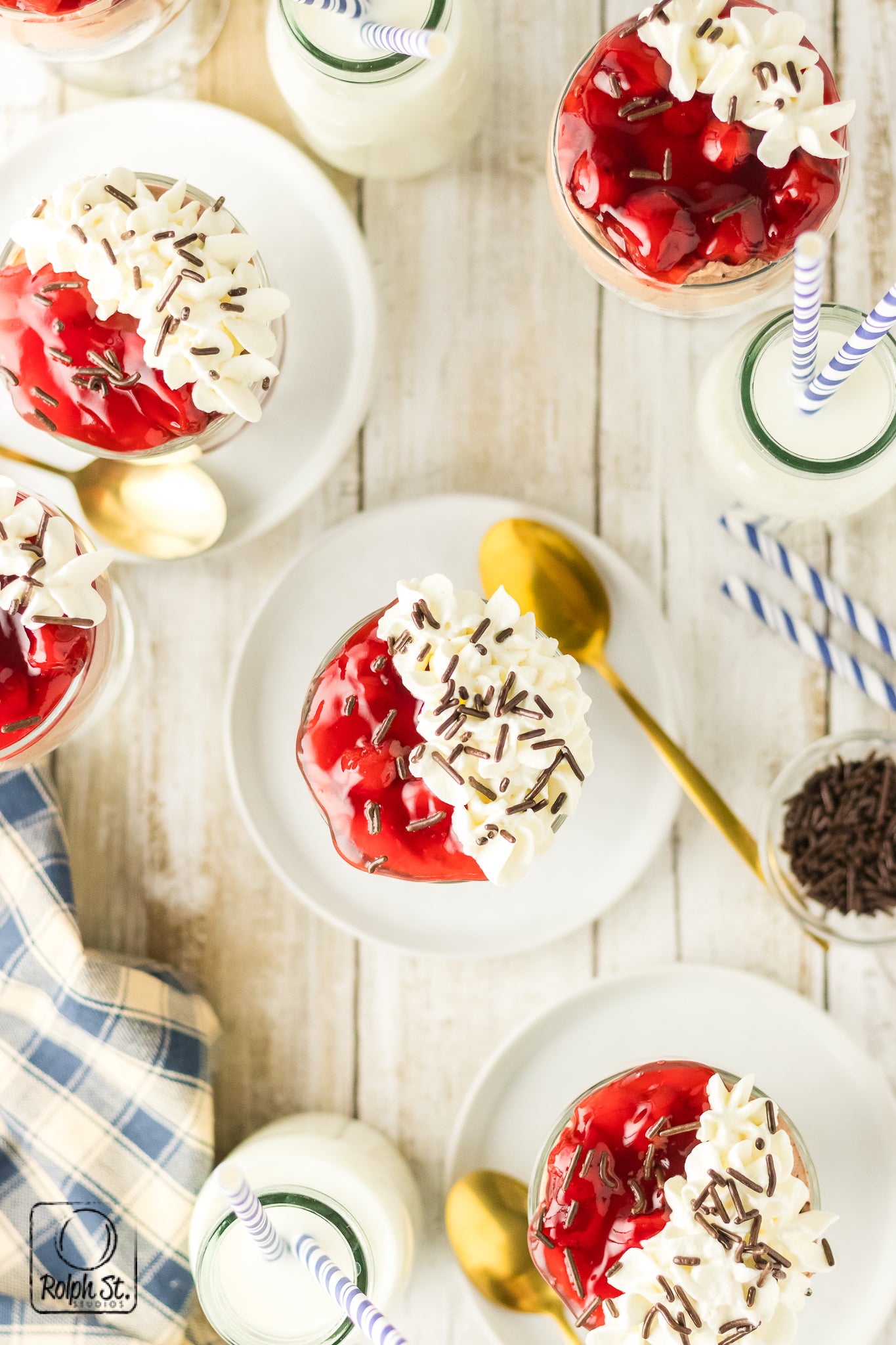 Exclusive Black Forest Cheesecake Jars