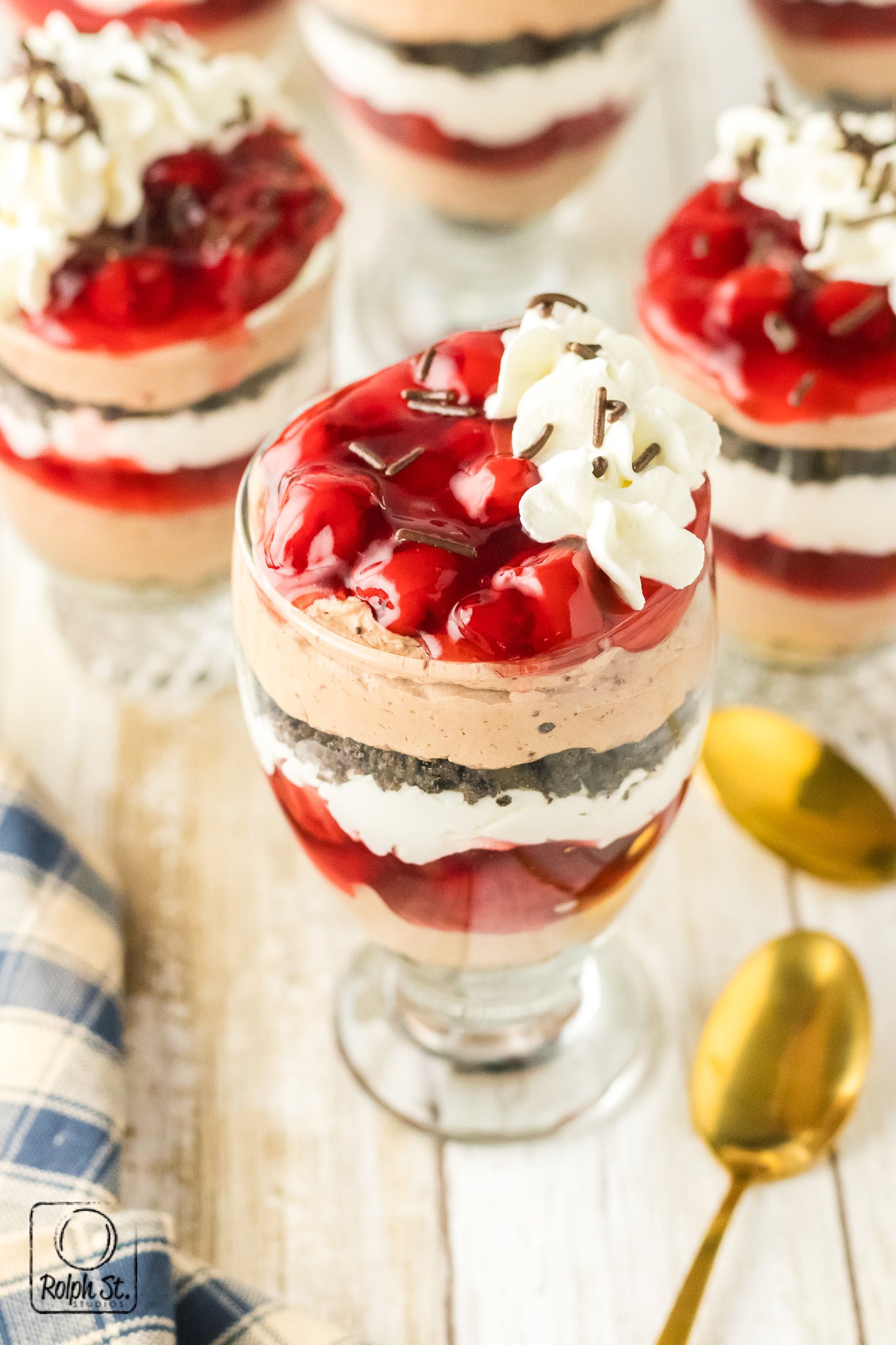 Exclusive Black Forest Cheesecake Jars