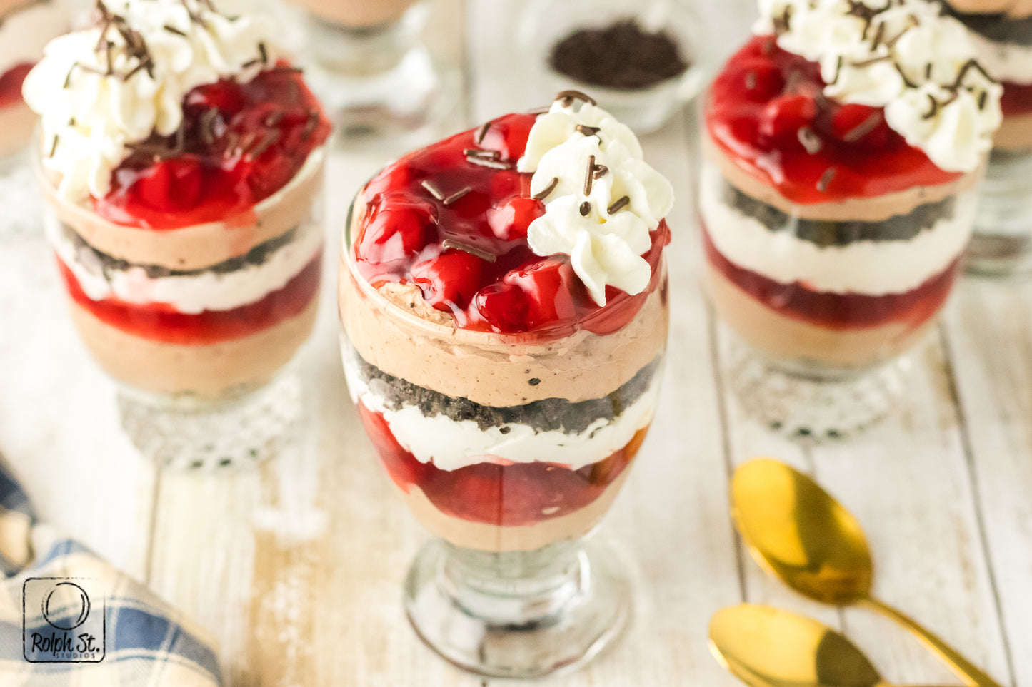 Exclusive Black Forest Cheesecake Jars