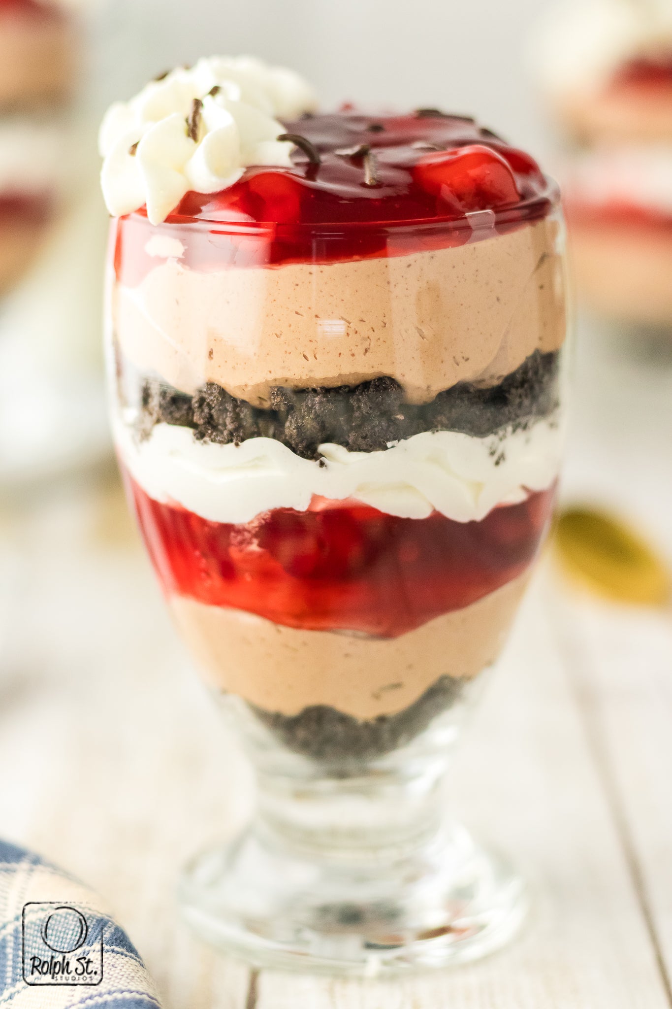 Exclusive Black Forest Cheesecake Jars