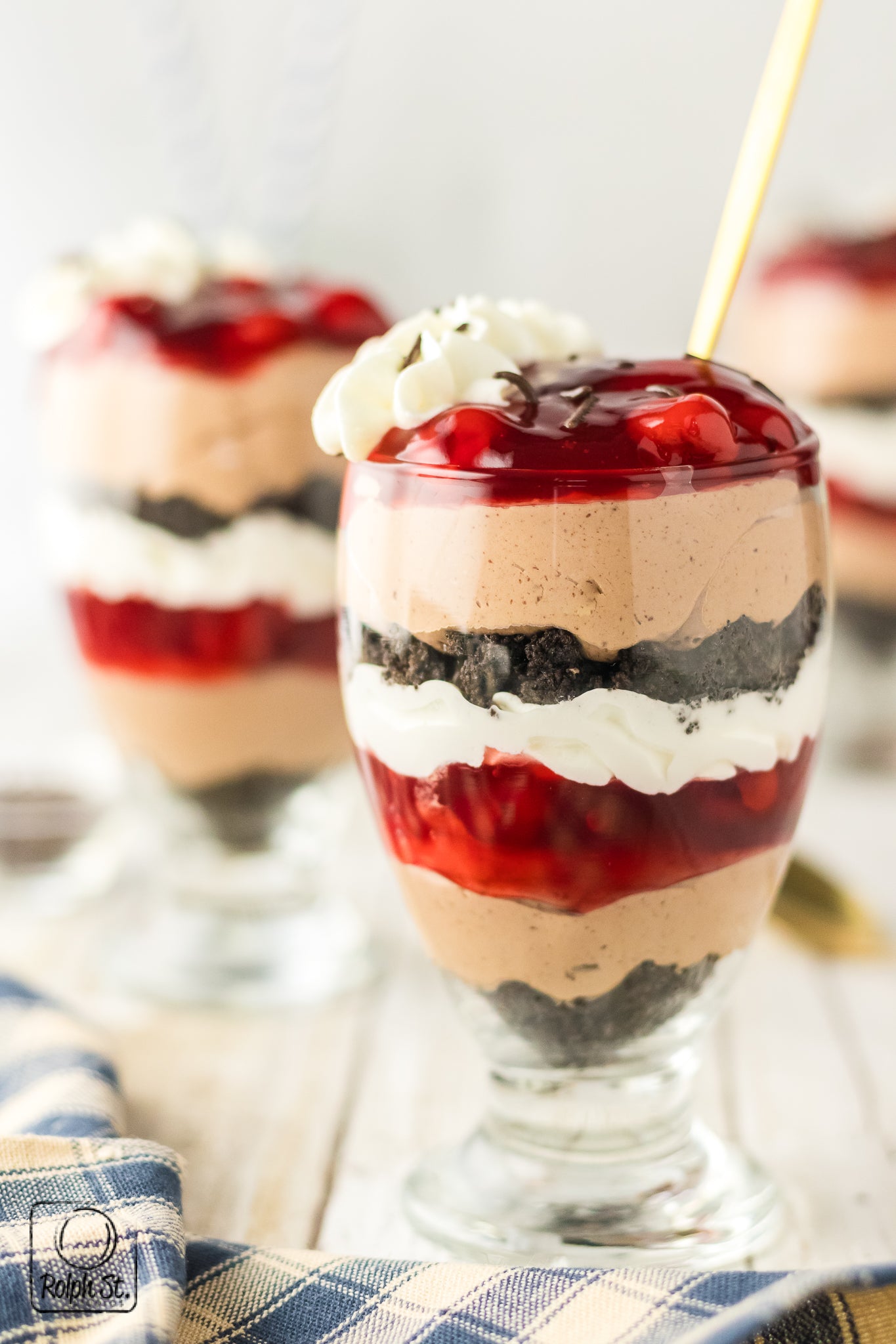 Exclusive Black Forest Cheesecake Jars