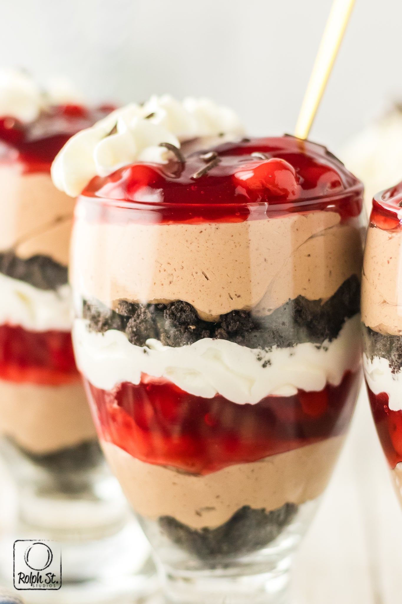 Exclusive Black Forest Cheesecake Jars