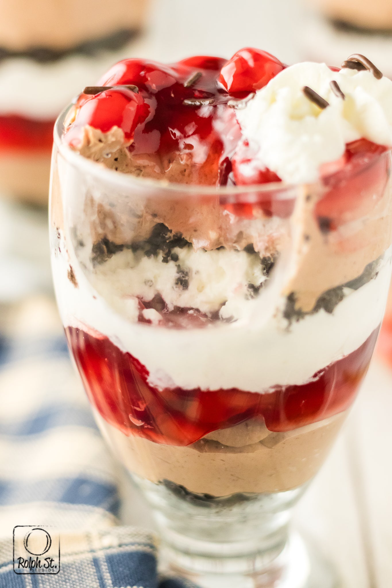 Exclusive Black Forest Cheesecake Jars