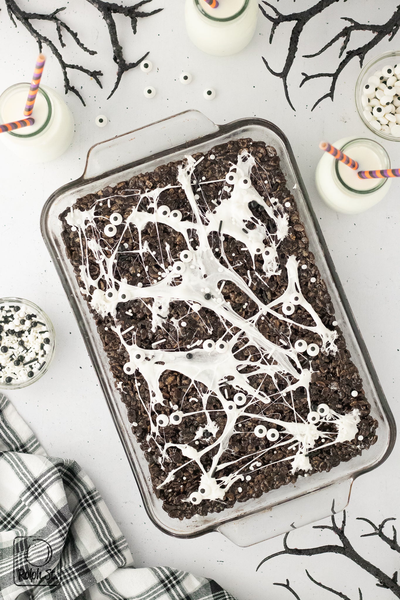Exclusive Black Cocoa Rice Krispie Treats