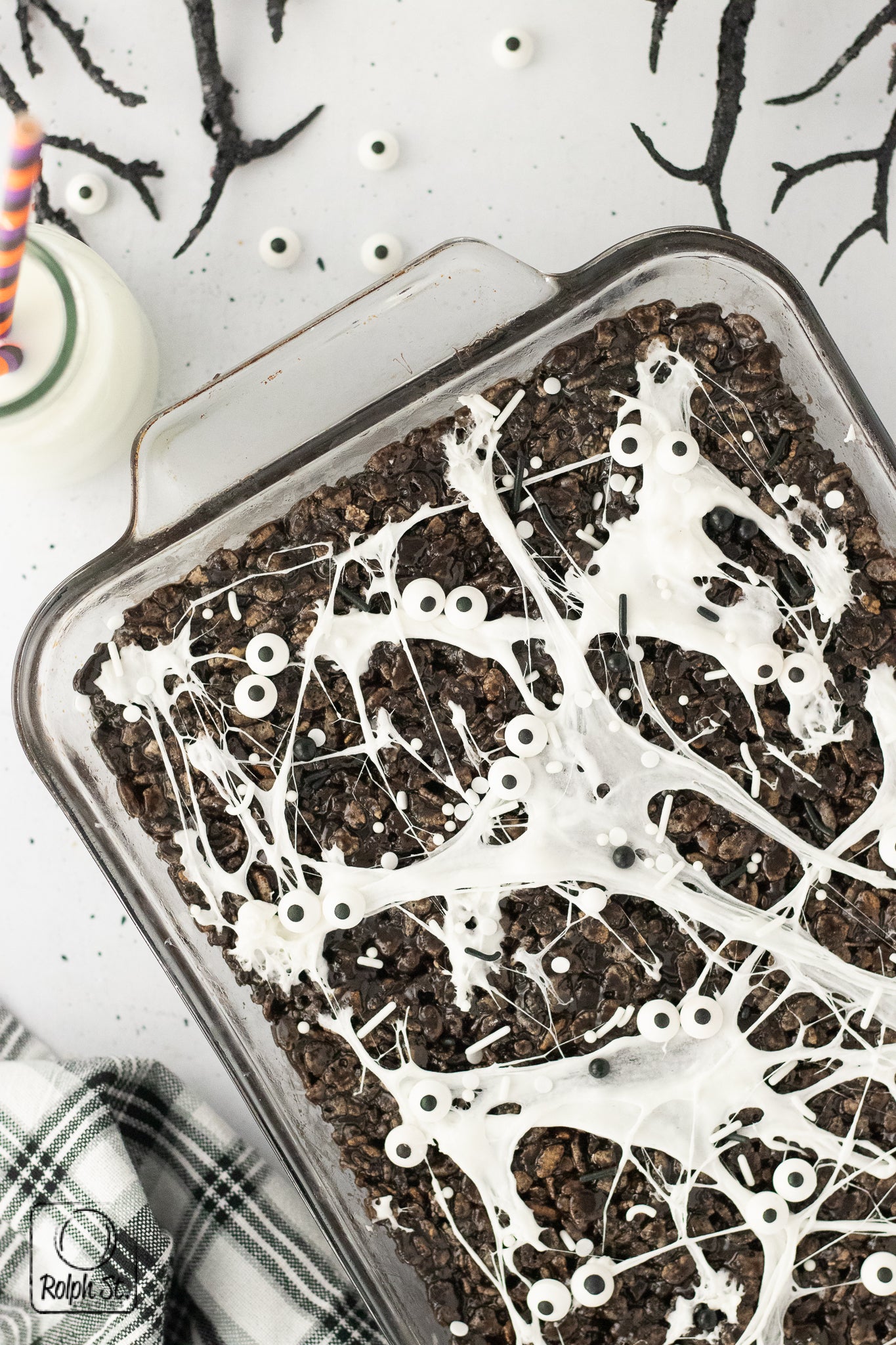 Exclusive Black Cocoa Rice Krispie Treats