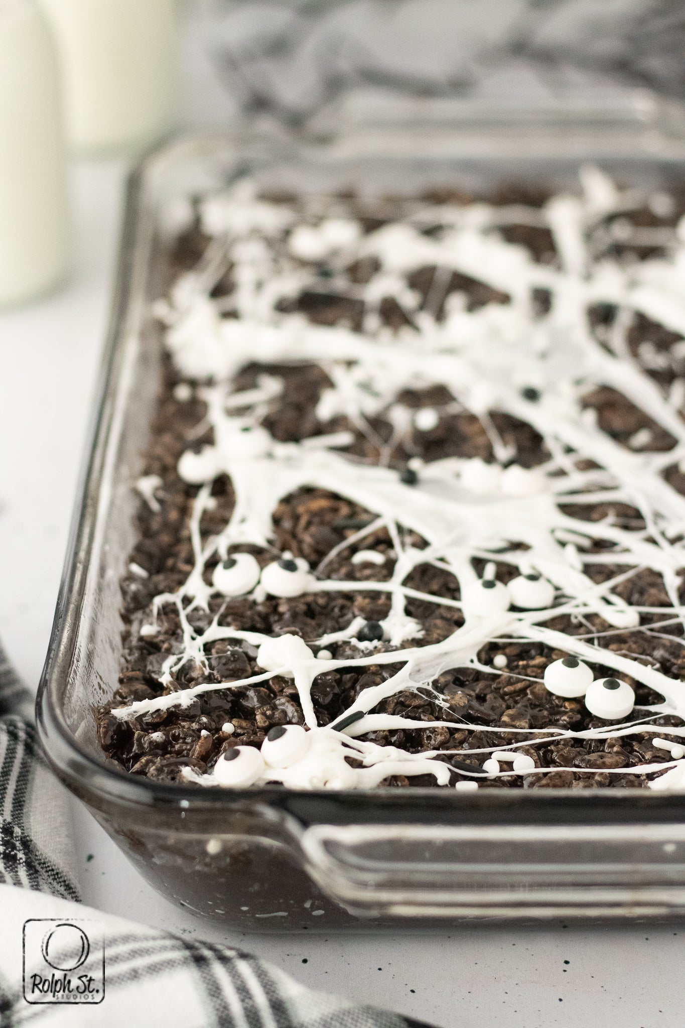 Exclusive Black Cocoa Rice Krispie Treats