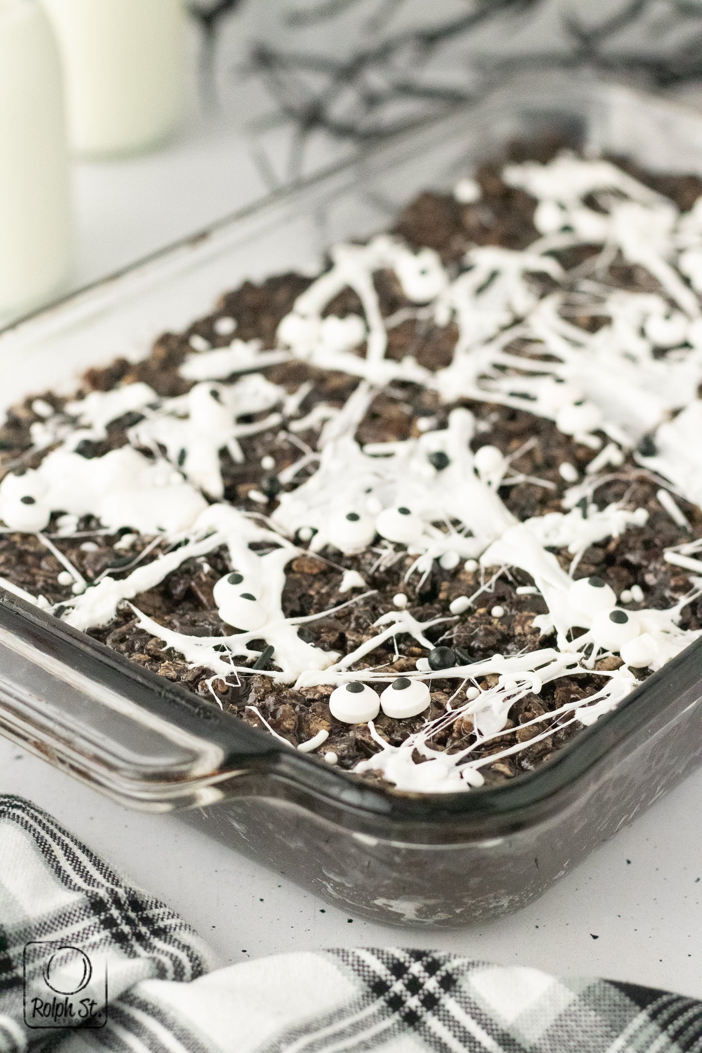 Exclusive Black Cocoa Rice Krispie Treats