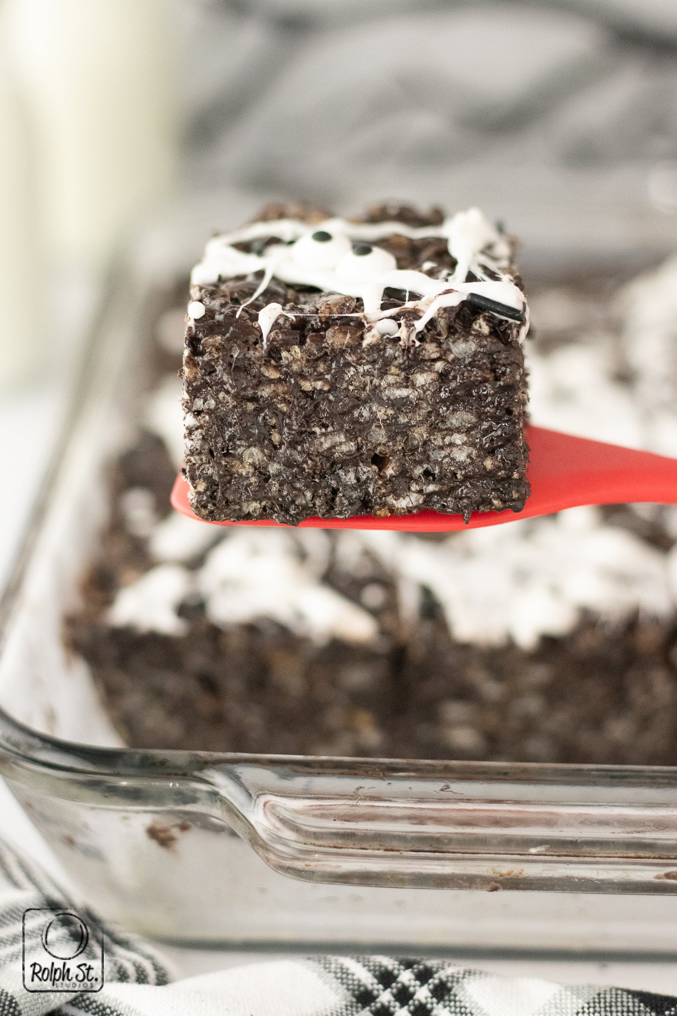 Exclusive Black Cocoa Rice Krispie Treats