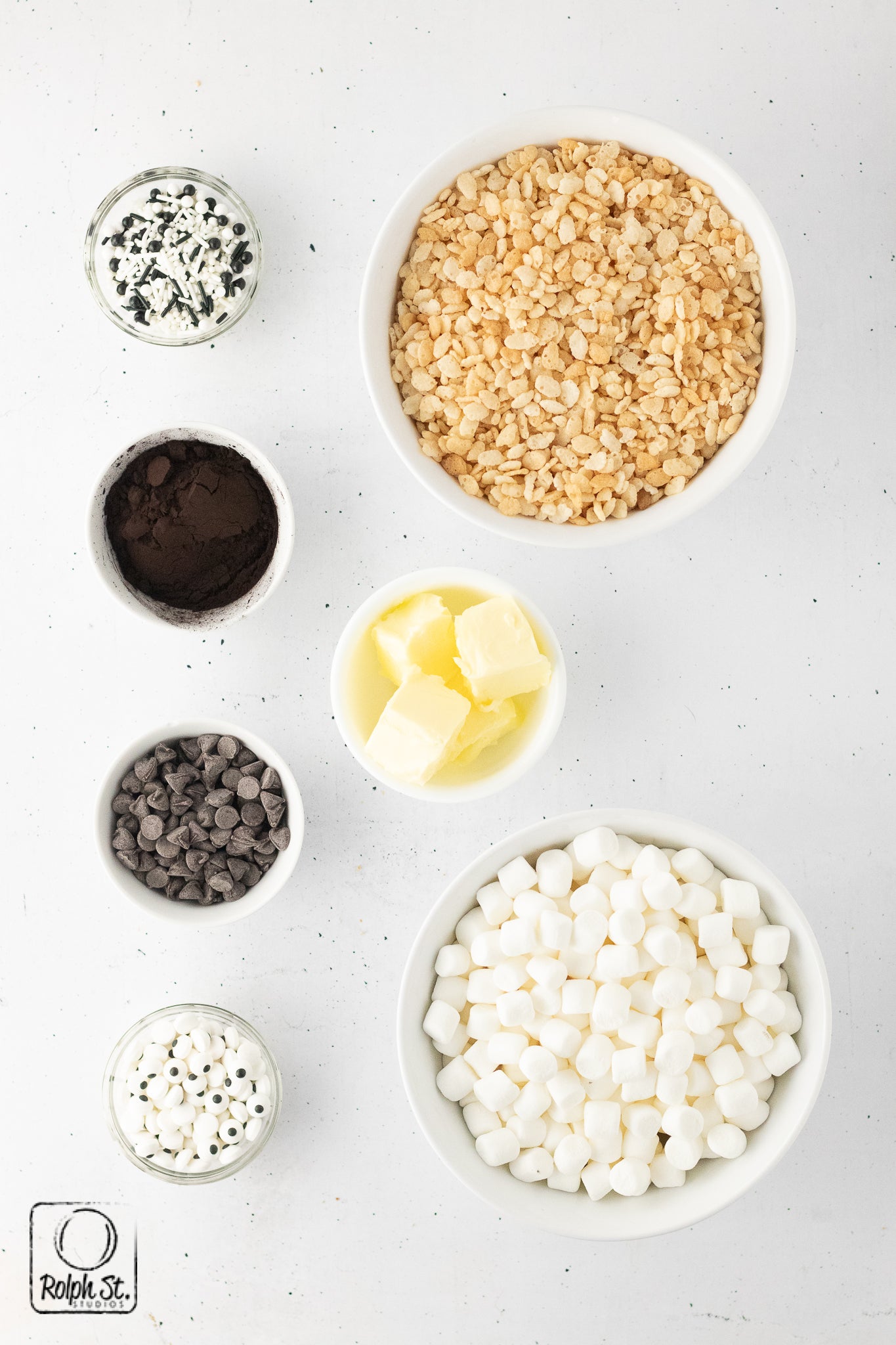 Exclusive Black Cocoa Rice Krispie Treats