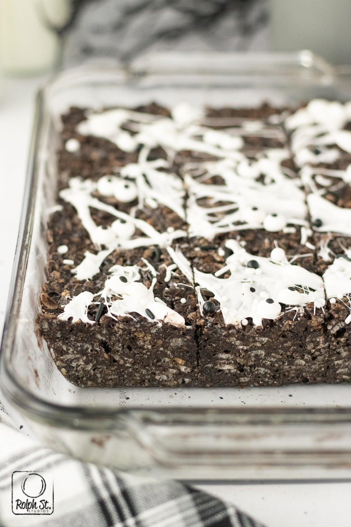 Exclusive Black Cocoa Rice Krispie Treats