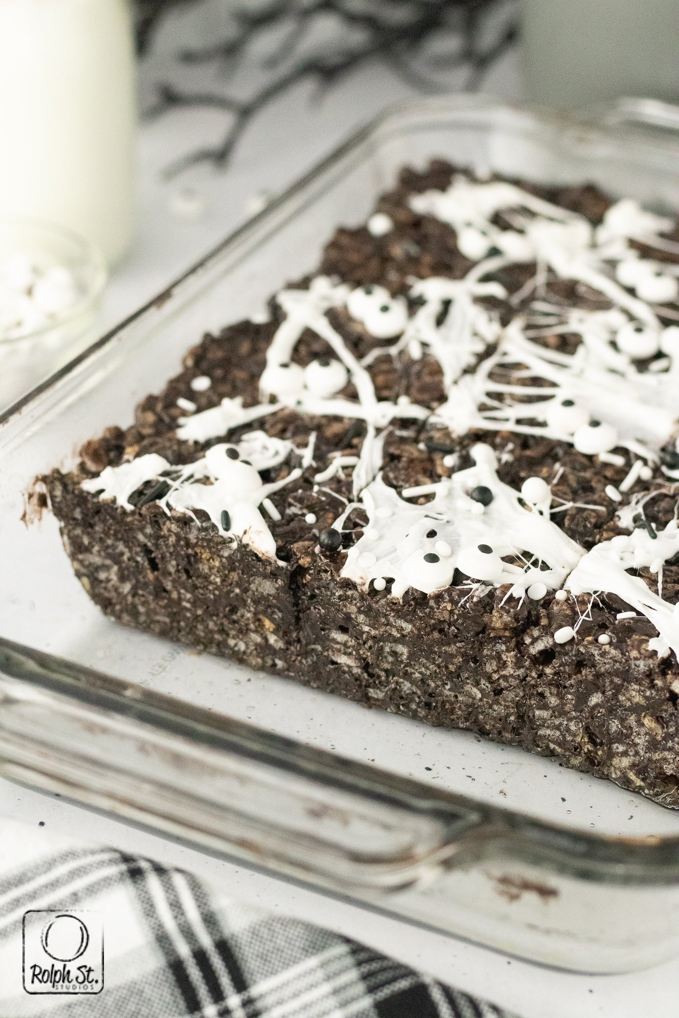 Exclusive Black Cocoa Rice Krispie Treats