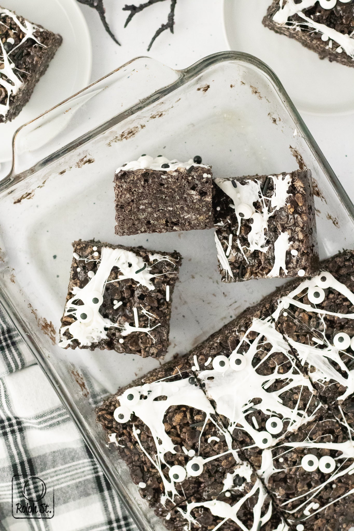 Exclusive Black Cocoa Rice Krispie Treats