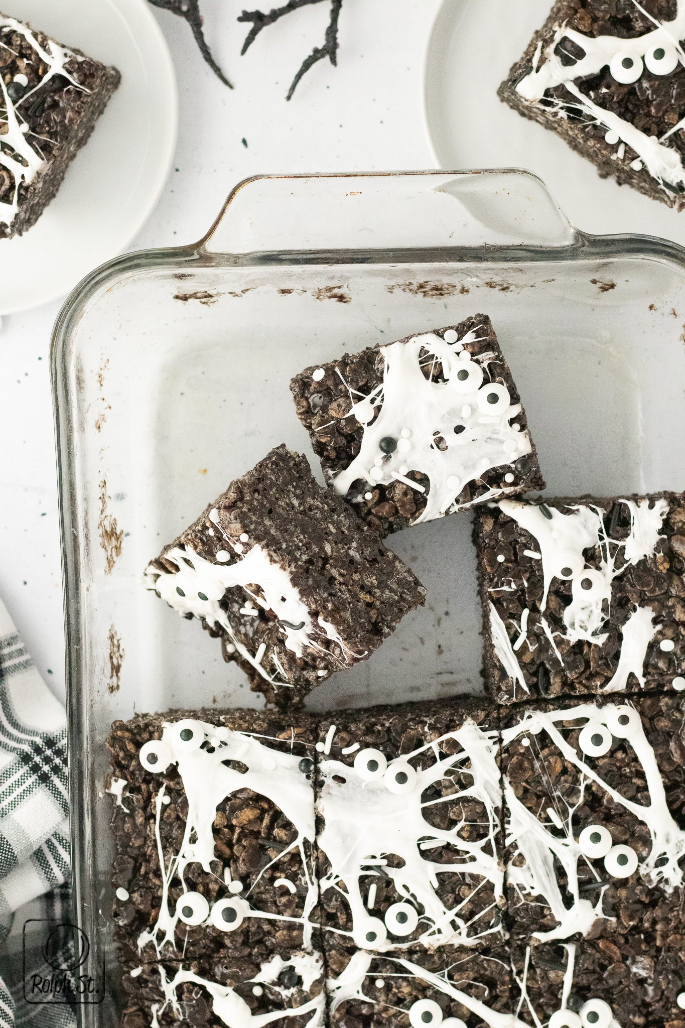 Exclusive Black Cocoa Rice Krispie Treats